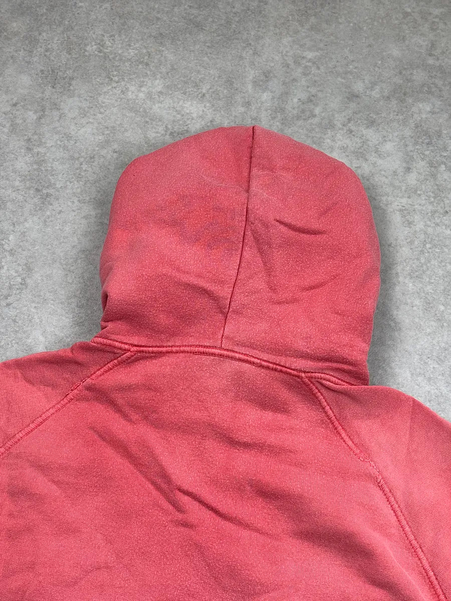 SS2005 Dsquared2 Coral Pink Hawaiian Surfer Girl Graphic Hoodie BzXWLnYZ 7