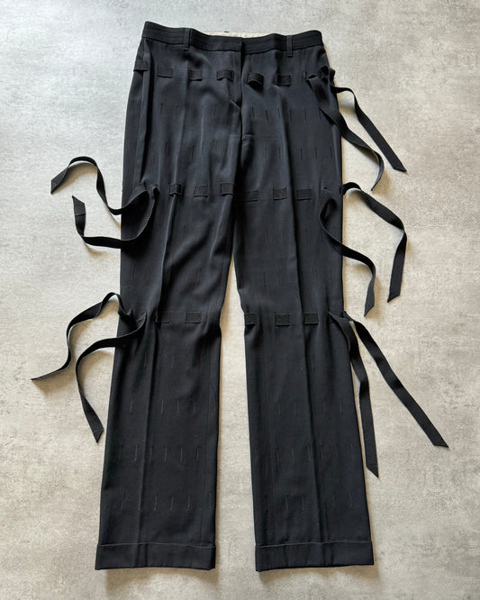 1990s Moschino Bondage Tailored Pants  (S) - 1