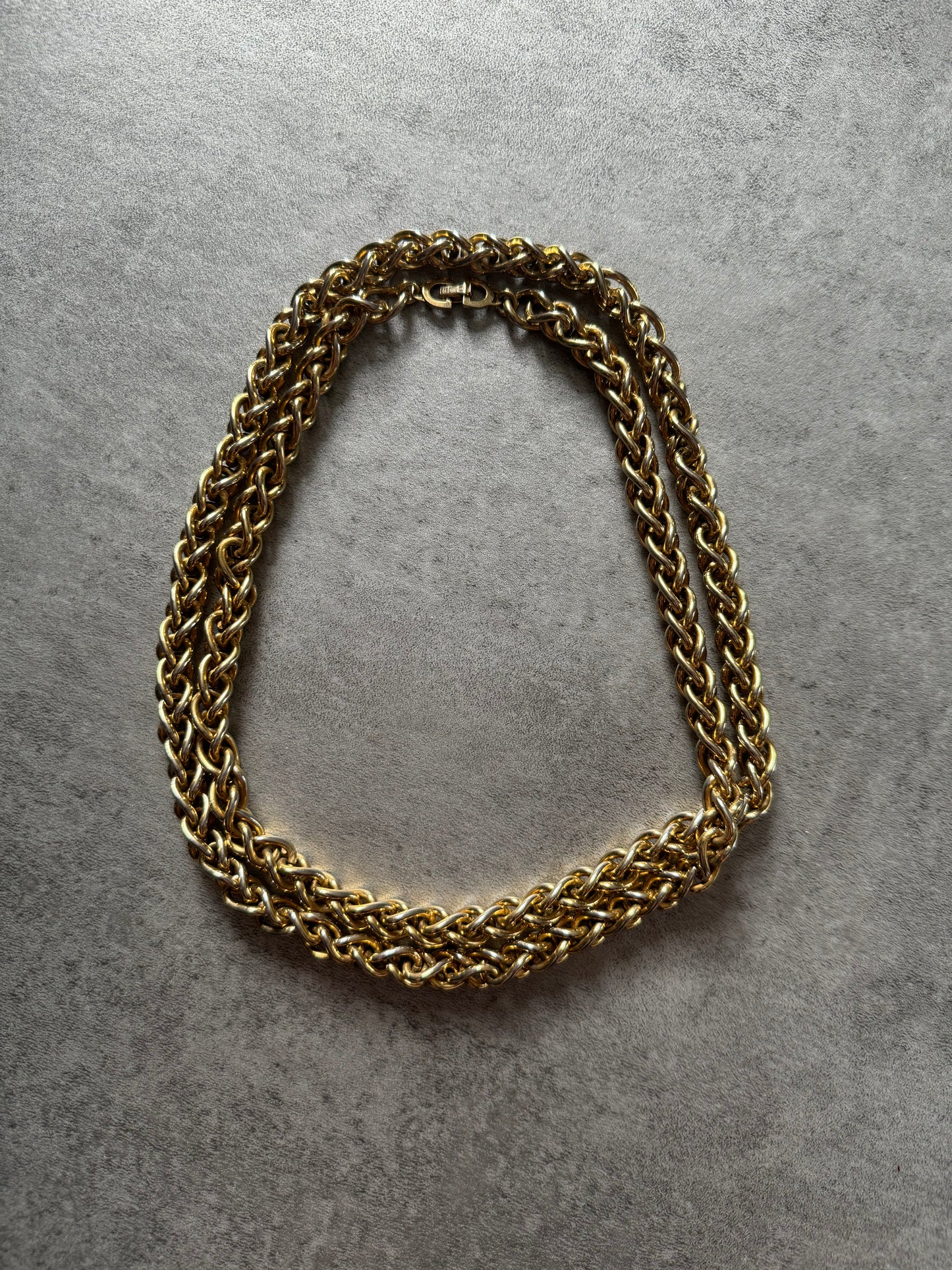 Christian Dior Contemporary Chain Necklace  (OS) - 3