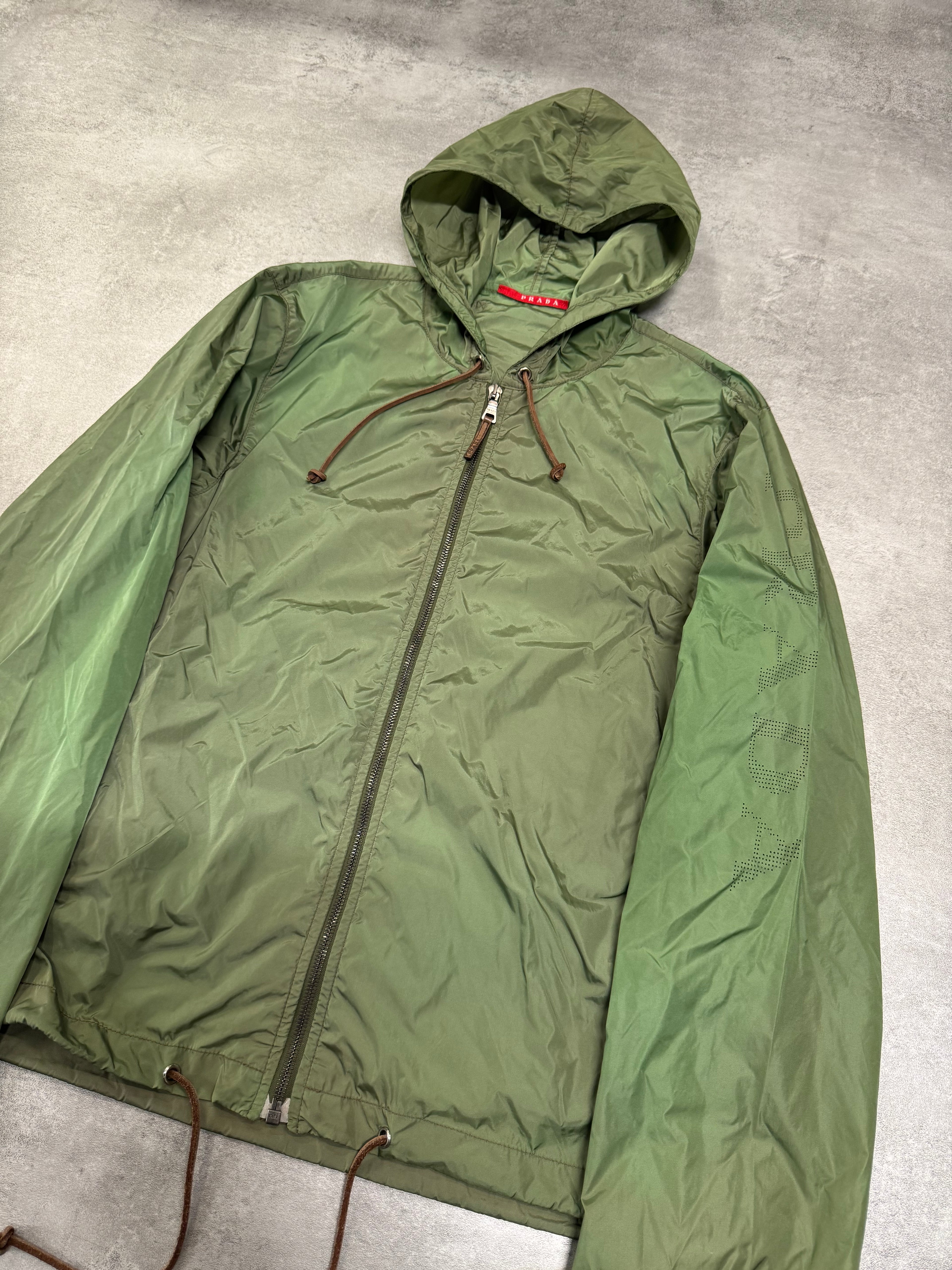 SS2006 Prada Green Nylon Light Jacket
