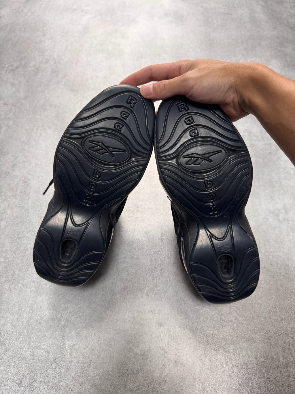 Reebok x Maison Margiela Question Mid Black Sneakers