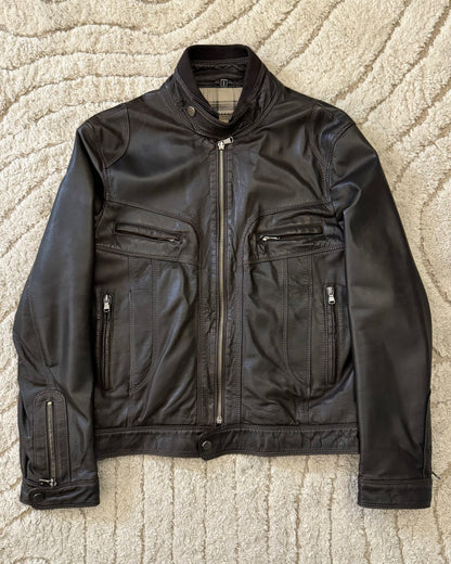 00s Dolce & Gabbana Moto Leather Jacket (S)