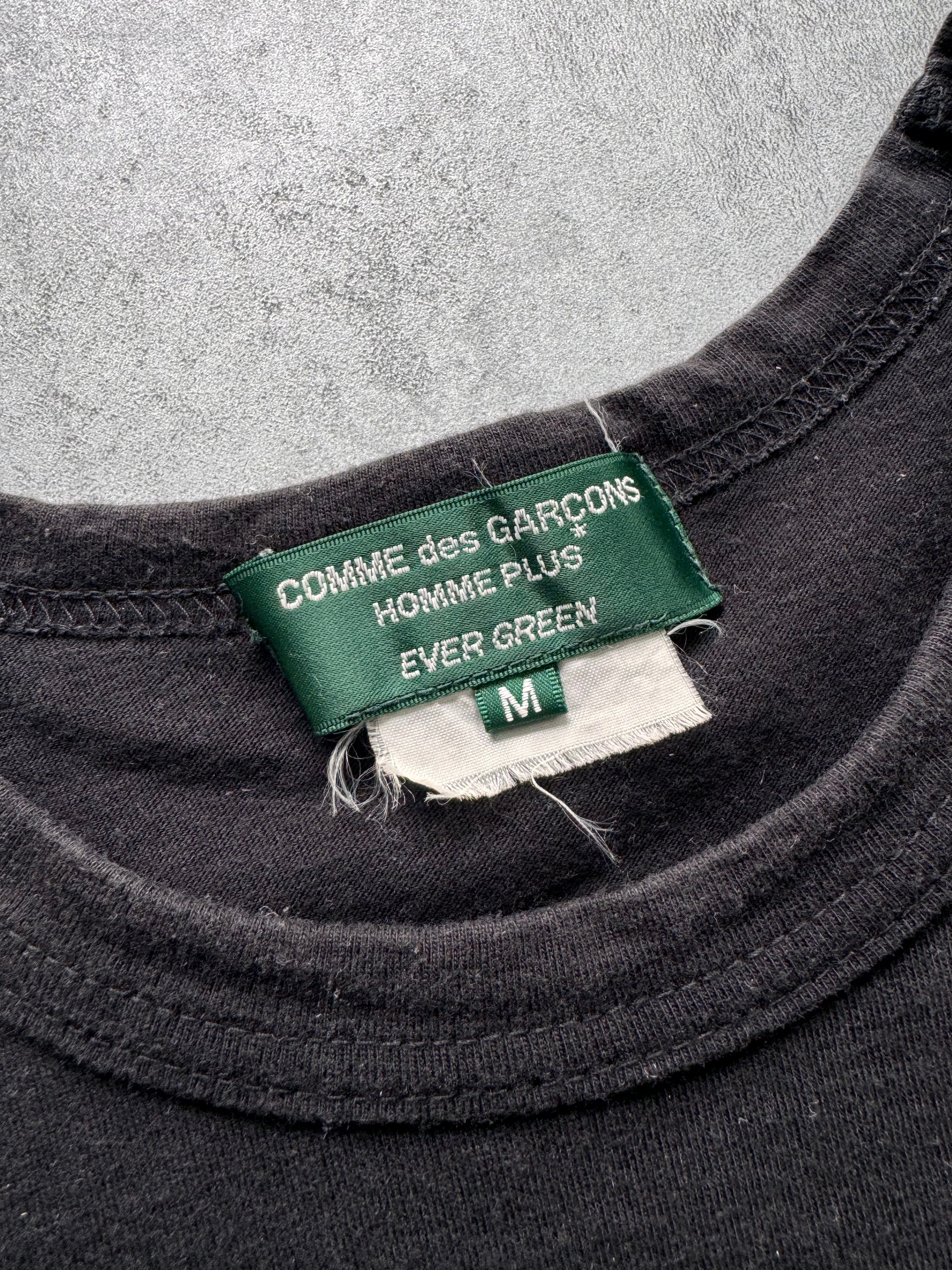 Comme Des Garçons Homme Plus Ever Green Pink Panther Black Tee