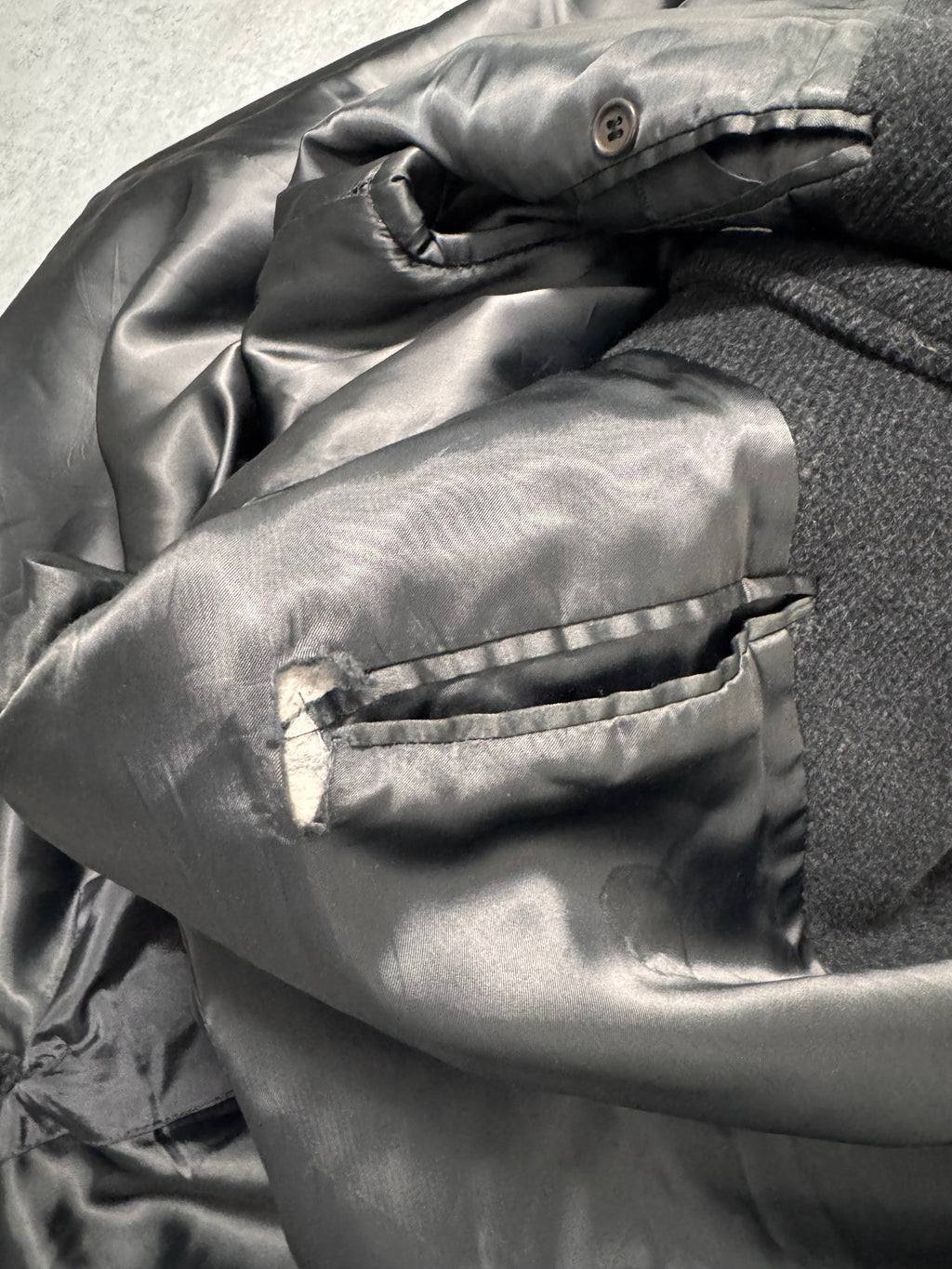 1990s Giorgio Armani Wool Long Coat