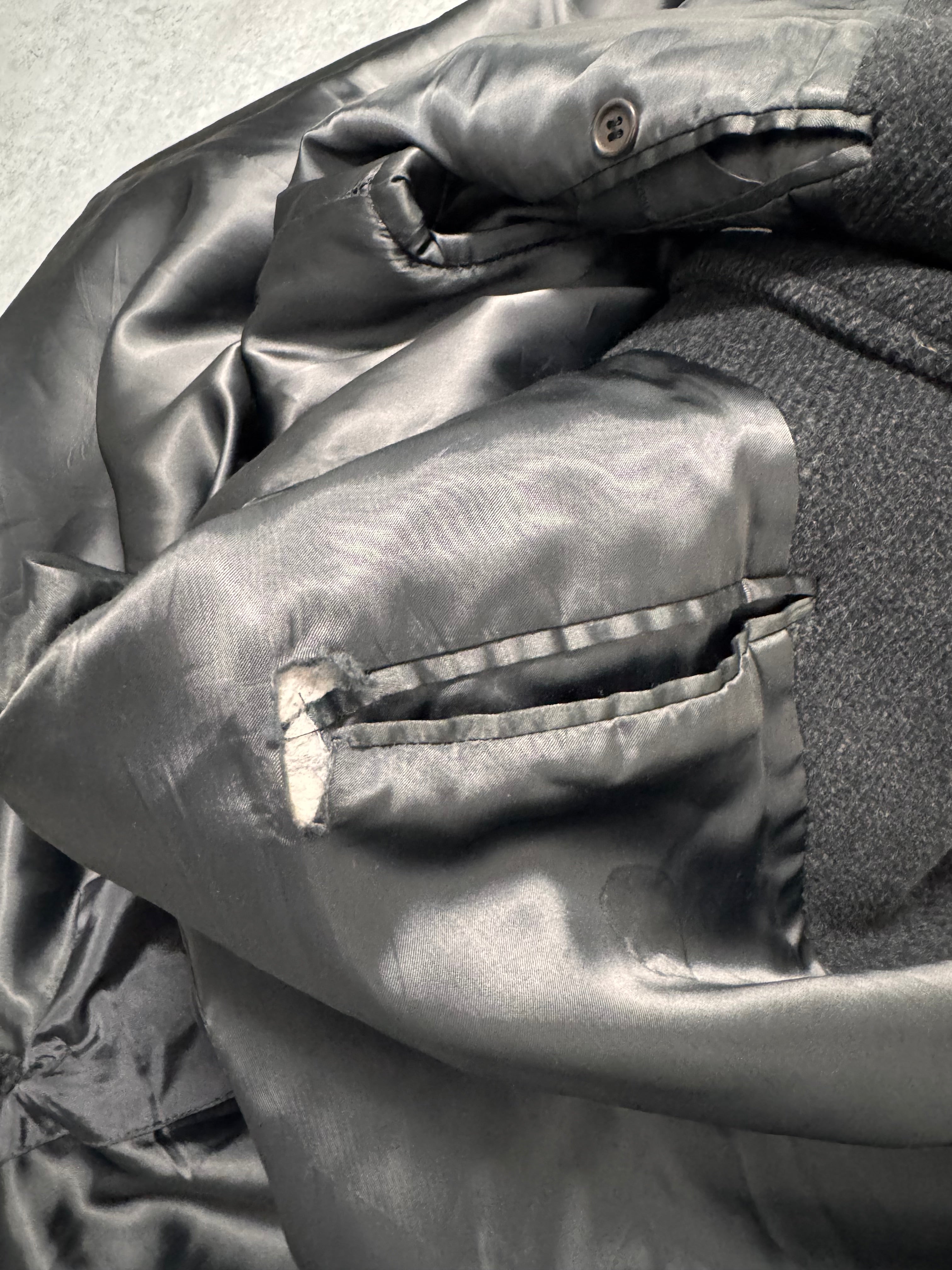 1990s Giorgio Armani Wool Long Coat