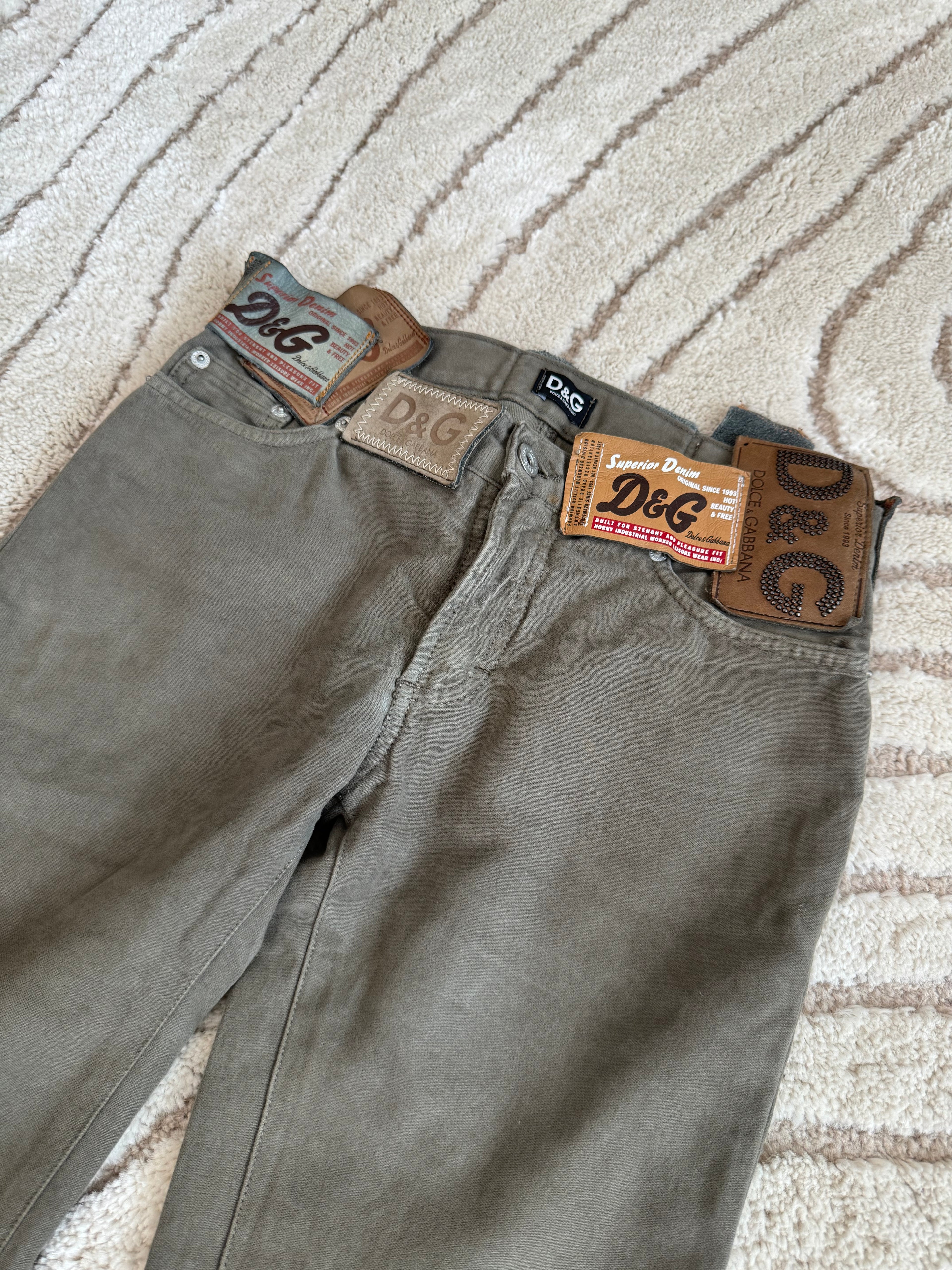 AW03 Dolce & Gabbana 10 Tags Pants