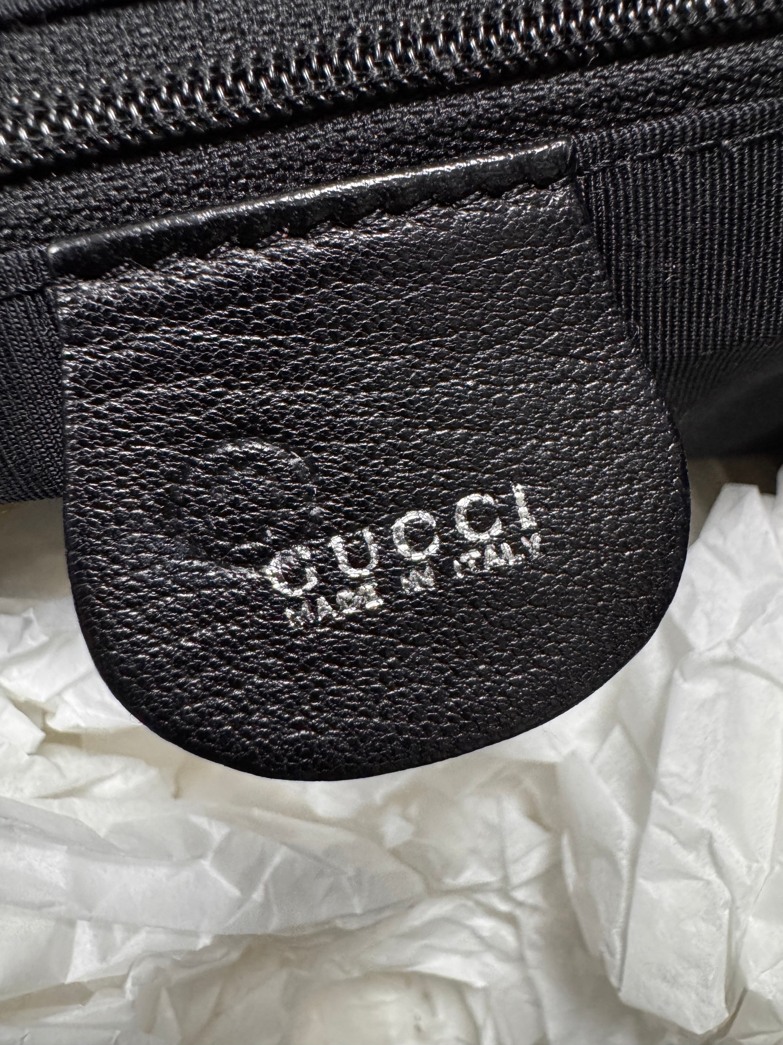 1996 Gucci Tom Ford Pure Black Leather Bamboo Shoulder Bag