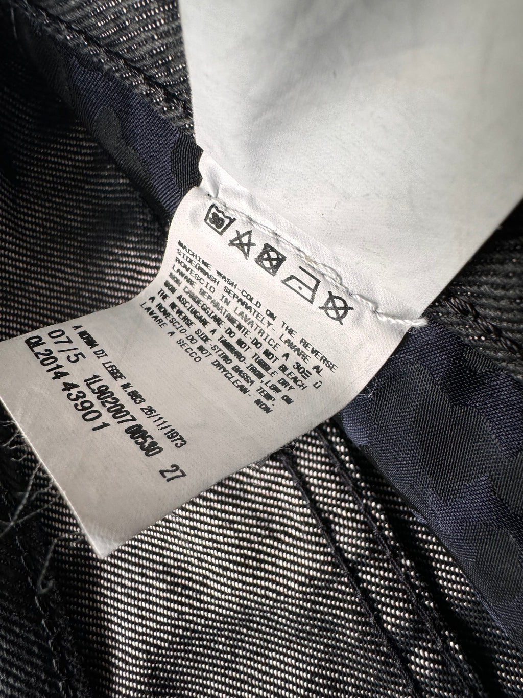 AW2007 Roberto Cavalli Obscure Python Pants