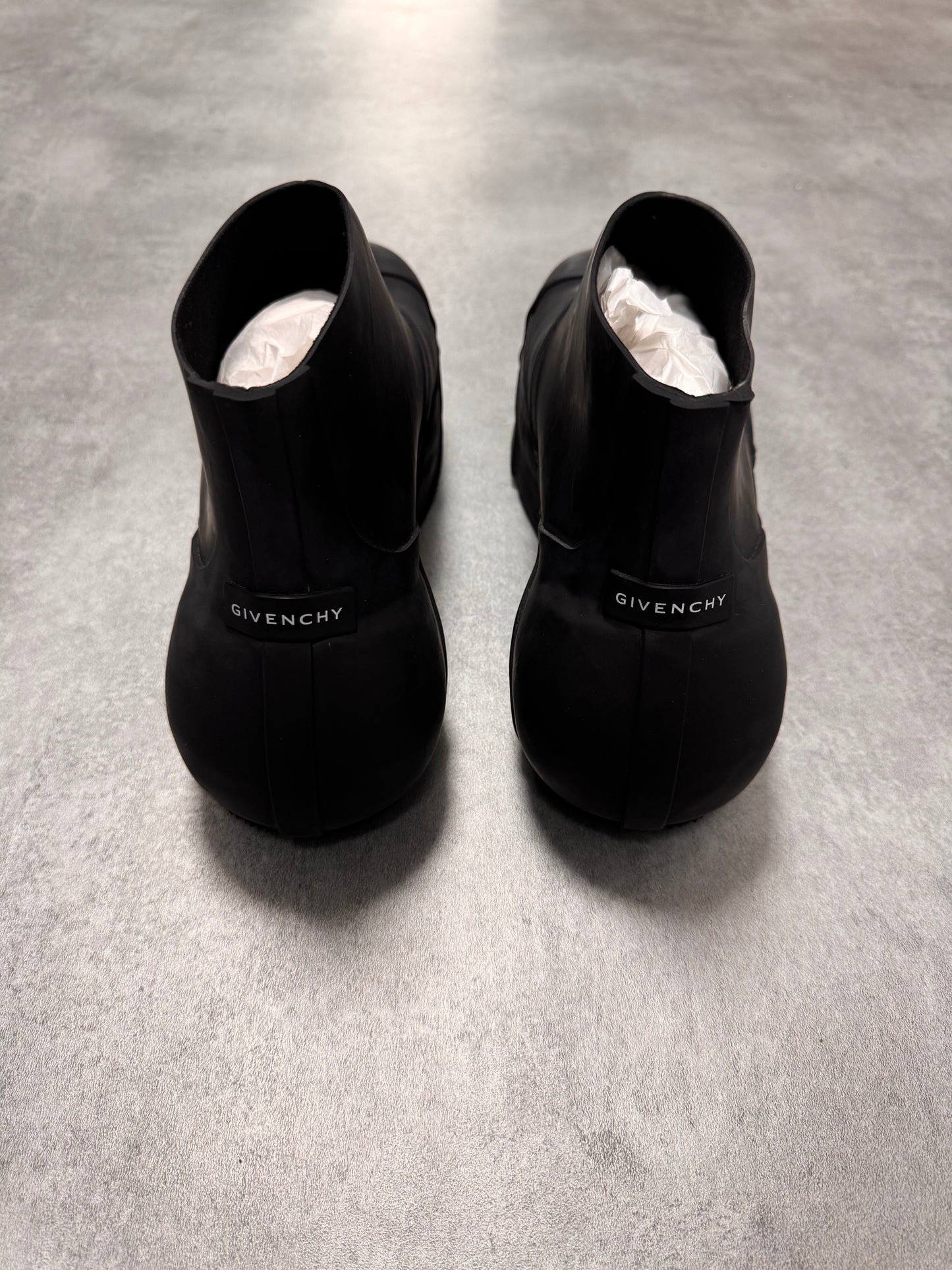 SS2023 Givenchy Show Rubber Rain Low Boots (44eu/us10)