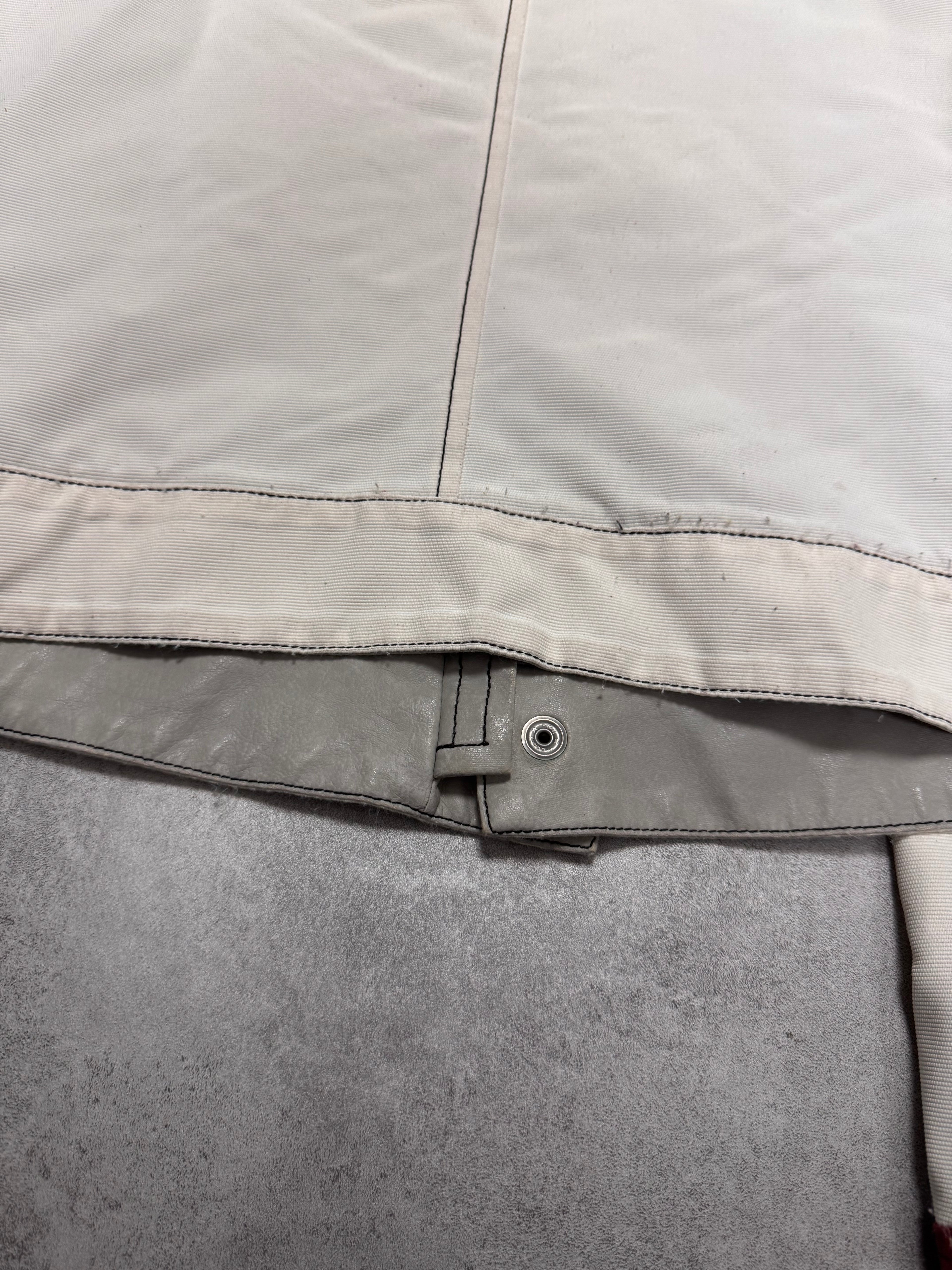 1990s Armani AJ Pro Biker Leather Jacket