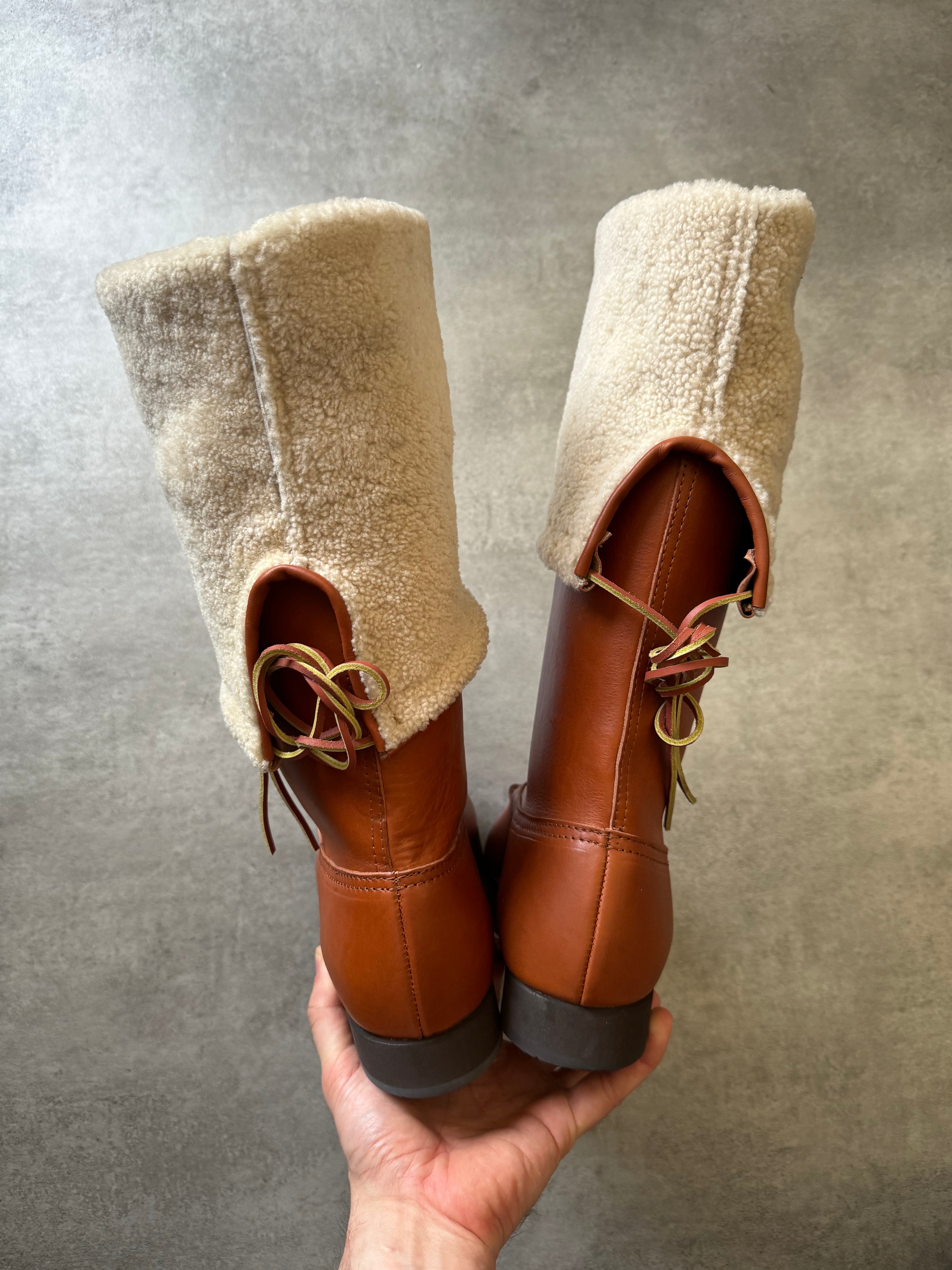 FW2022 Acne Studios x Kero Camel Reversible Boots  (44eu/us10)