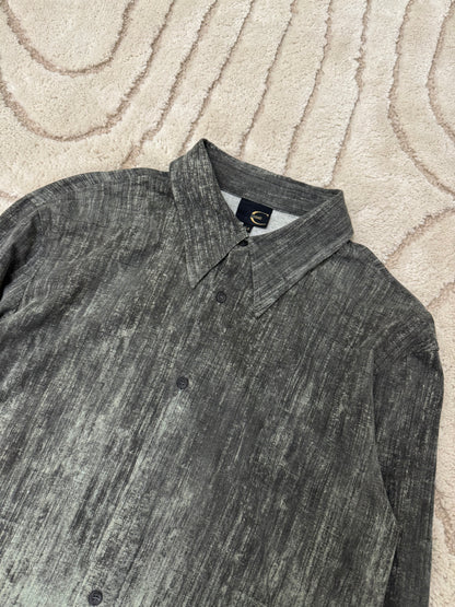 00 年代 Cavalli 废弃布料衬衫 (M/L)