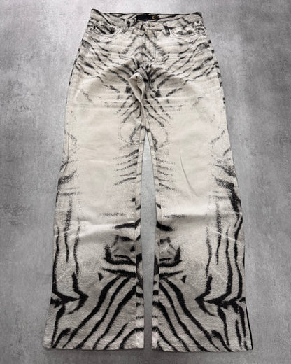 SS2002 Cavalli Zebra Savage Pants (S)