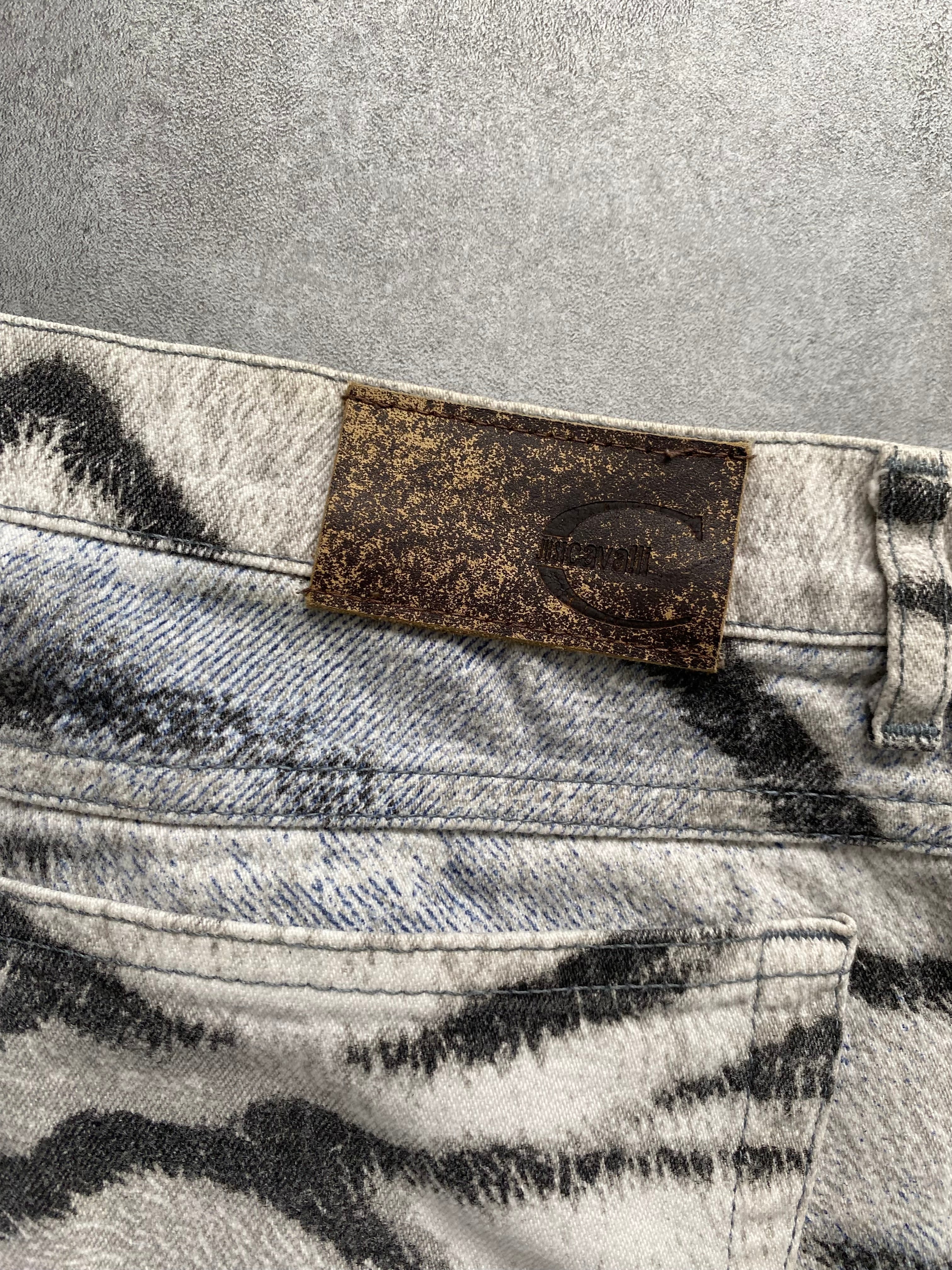 2002 Just Cavalli Safari Zebra Jeans