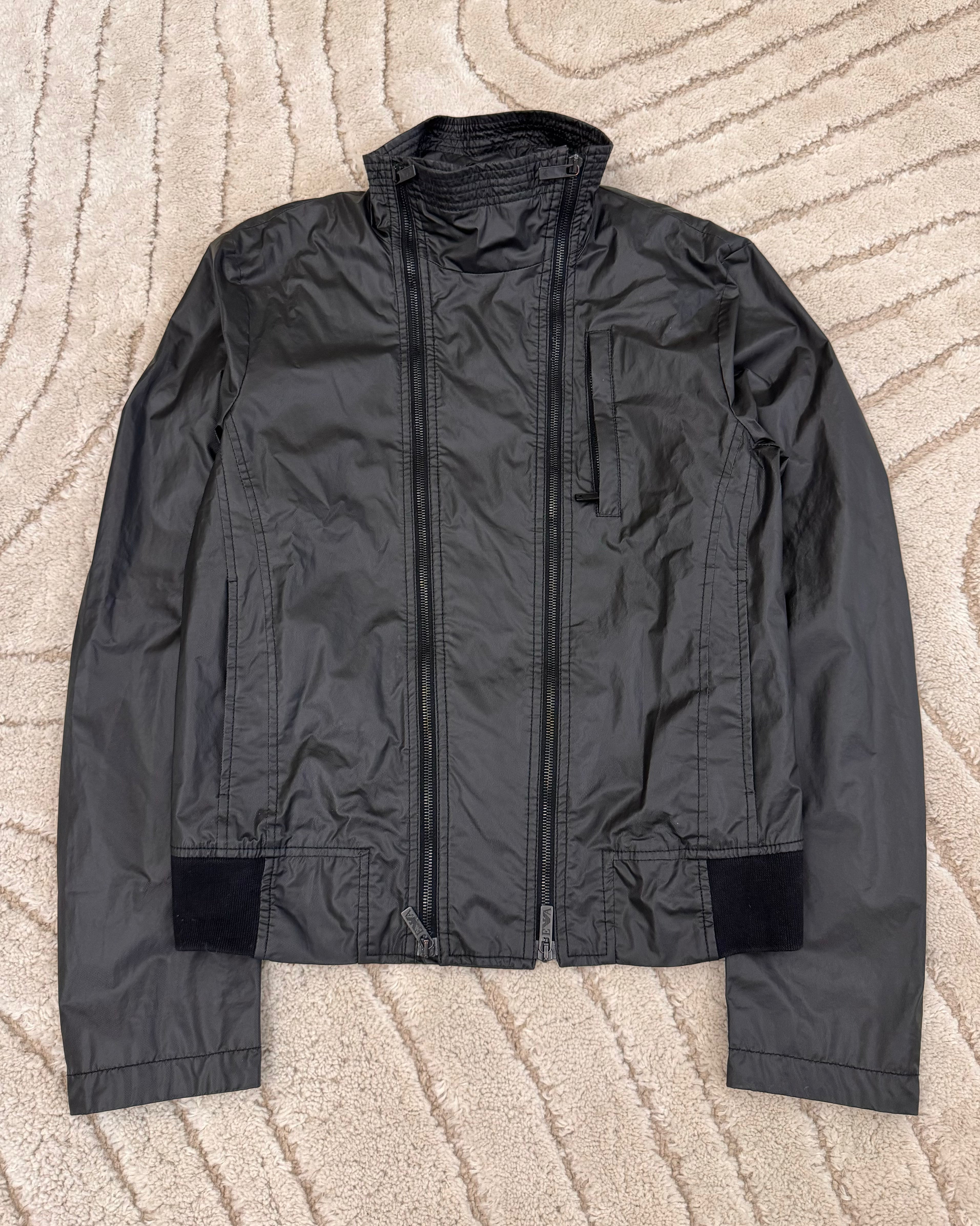 SS2011 Emporio Armani 2-Zip Nylon Jacket