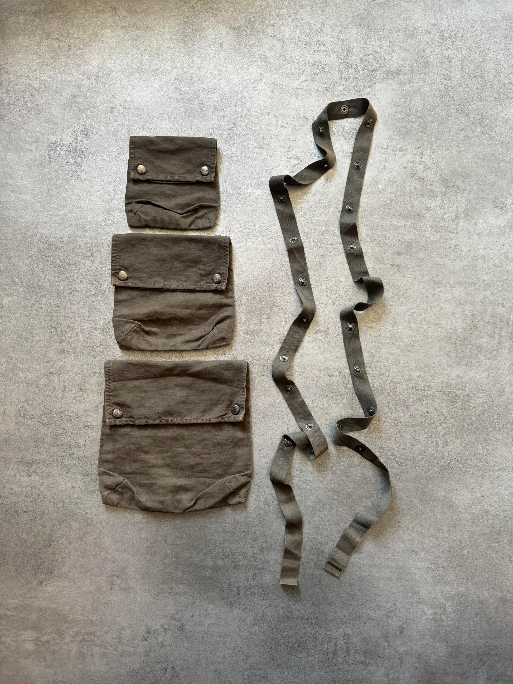 SS2006 Maison Margiela Olive Tactical Shoulder Bags (OS) - 6