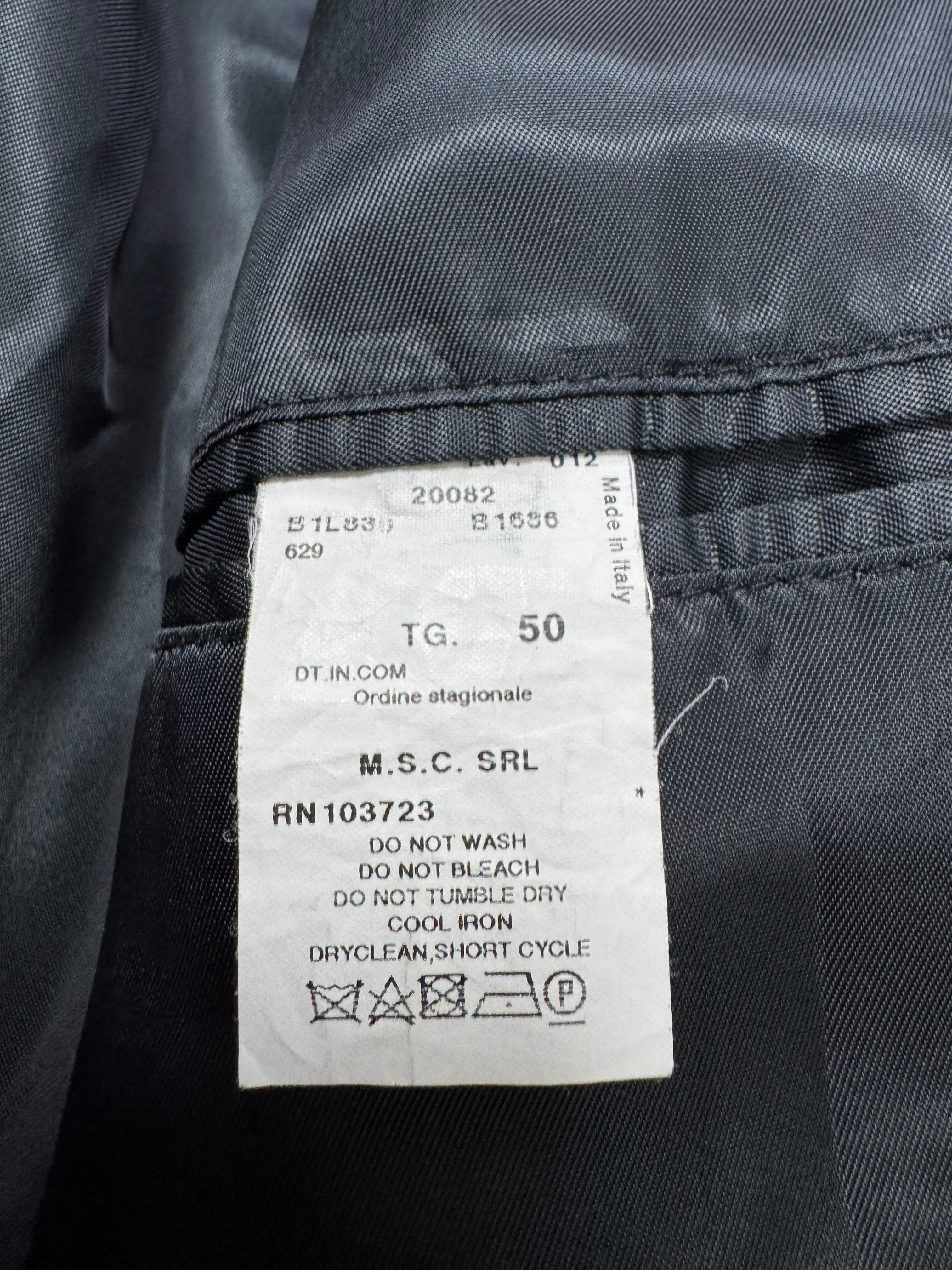 AW2008 Emporio Armani Eteropolitan Wool Trench Coat