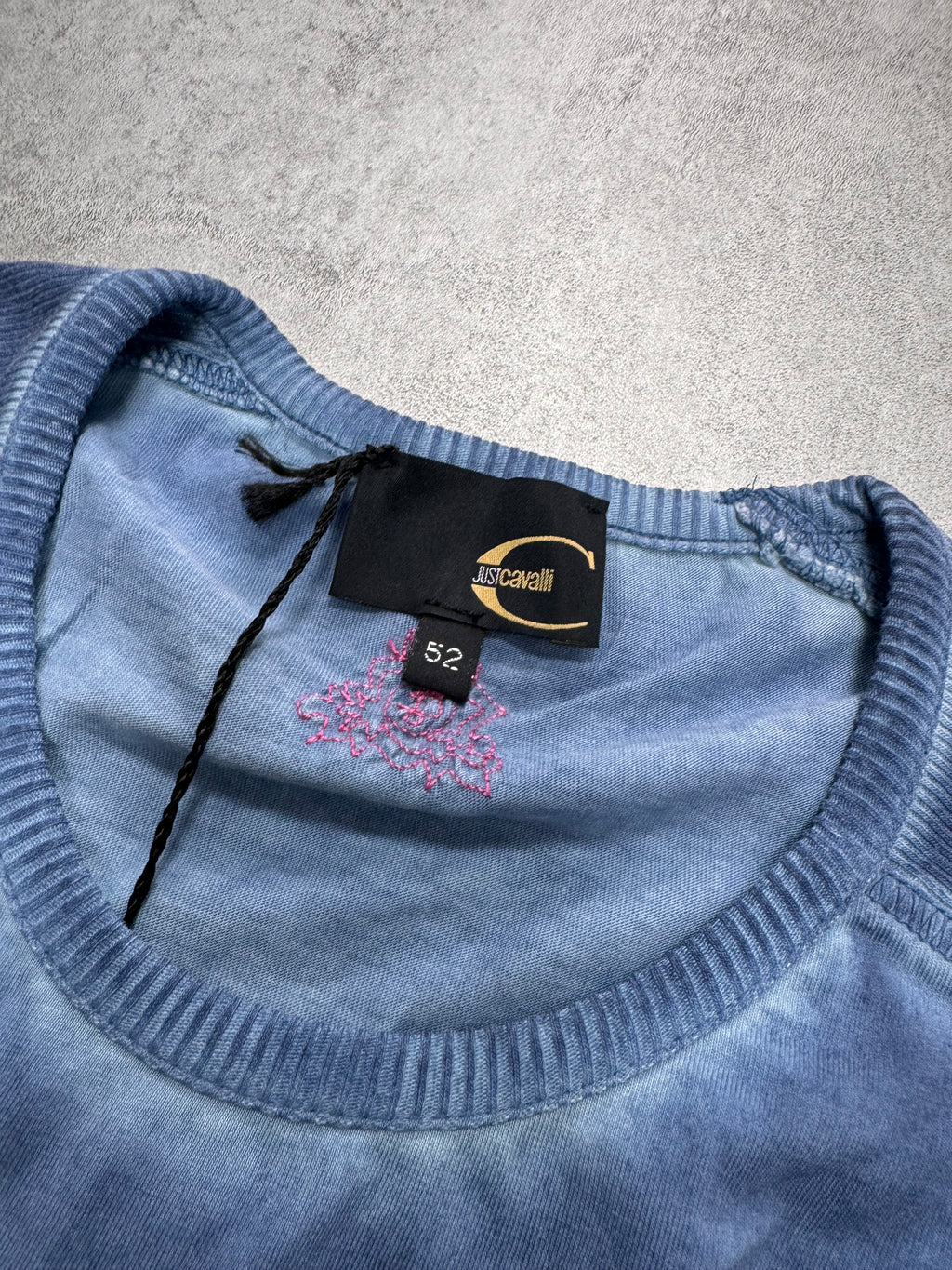 2000s Cavalli Fighting Deers Painting Longsleeves