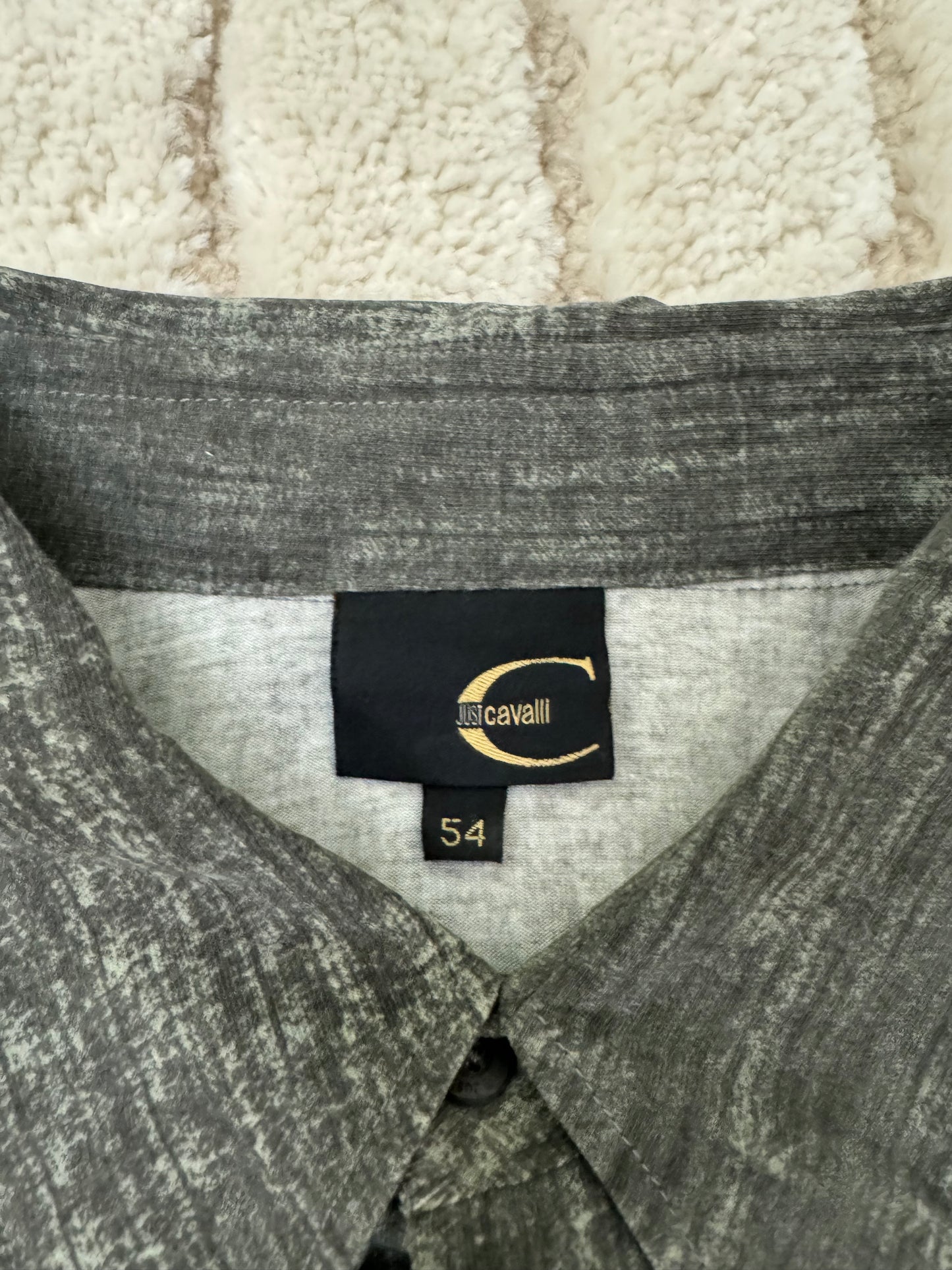 00s Cavalli Discarded Fabric Shirt (M/L)