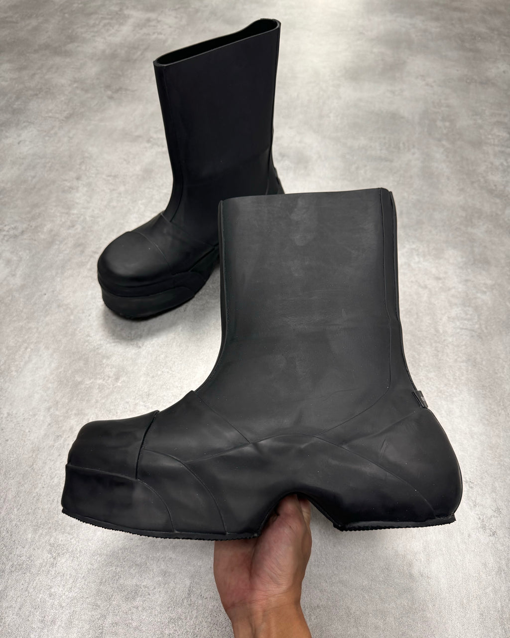 SS2023 Givenchy Show Rubber Rain High Boots