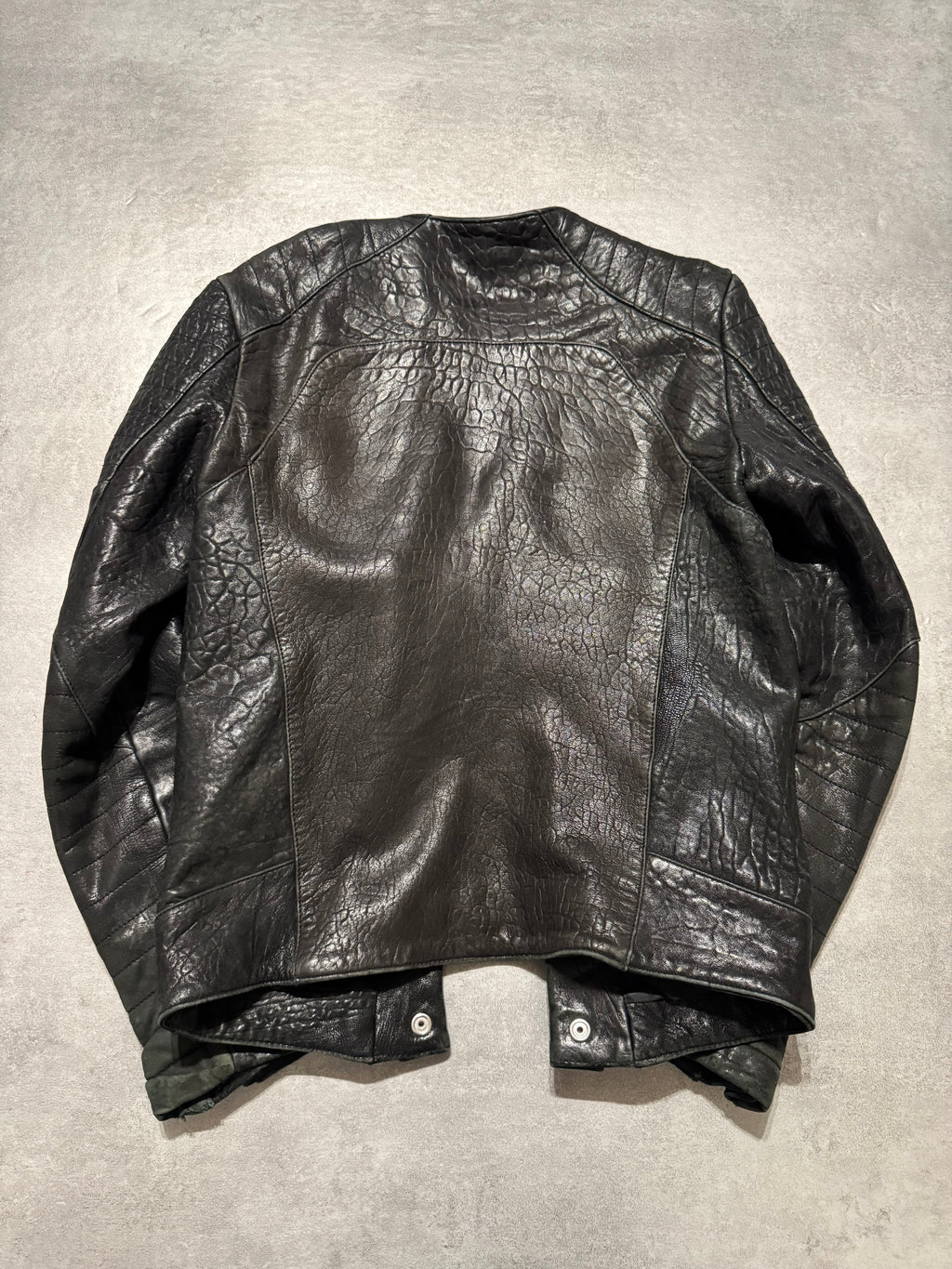 AW2015 Balmain x H&M Pure Biker Leather Jacket
