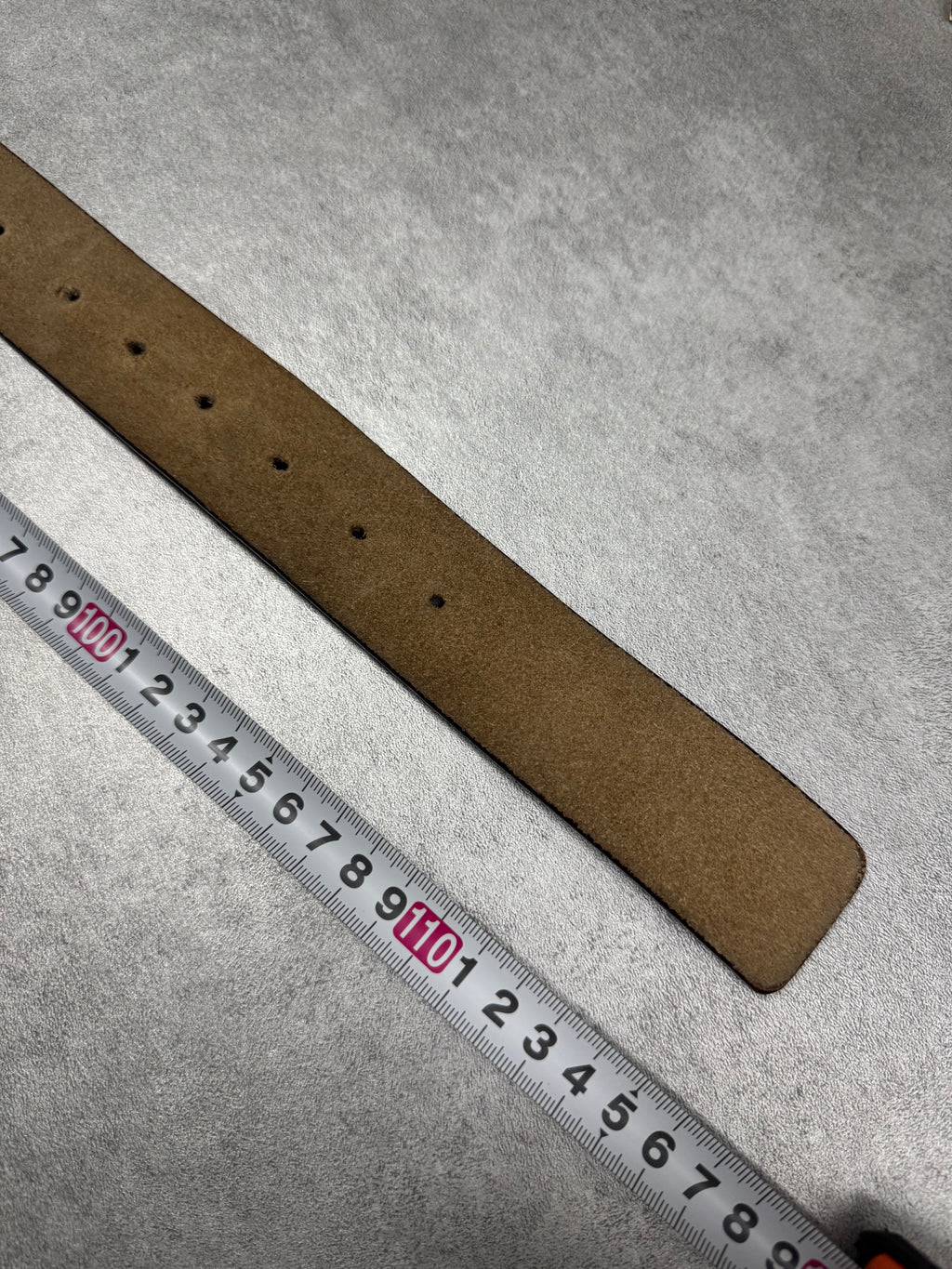 AW2003 Cavalli Infinity Rose Buckle Leather Belt