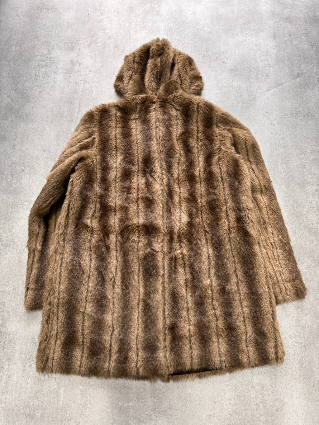 1990s Balmain Faux Fur Reversible Jacket