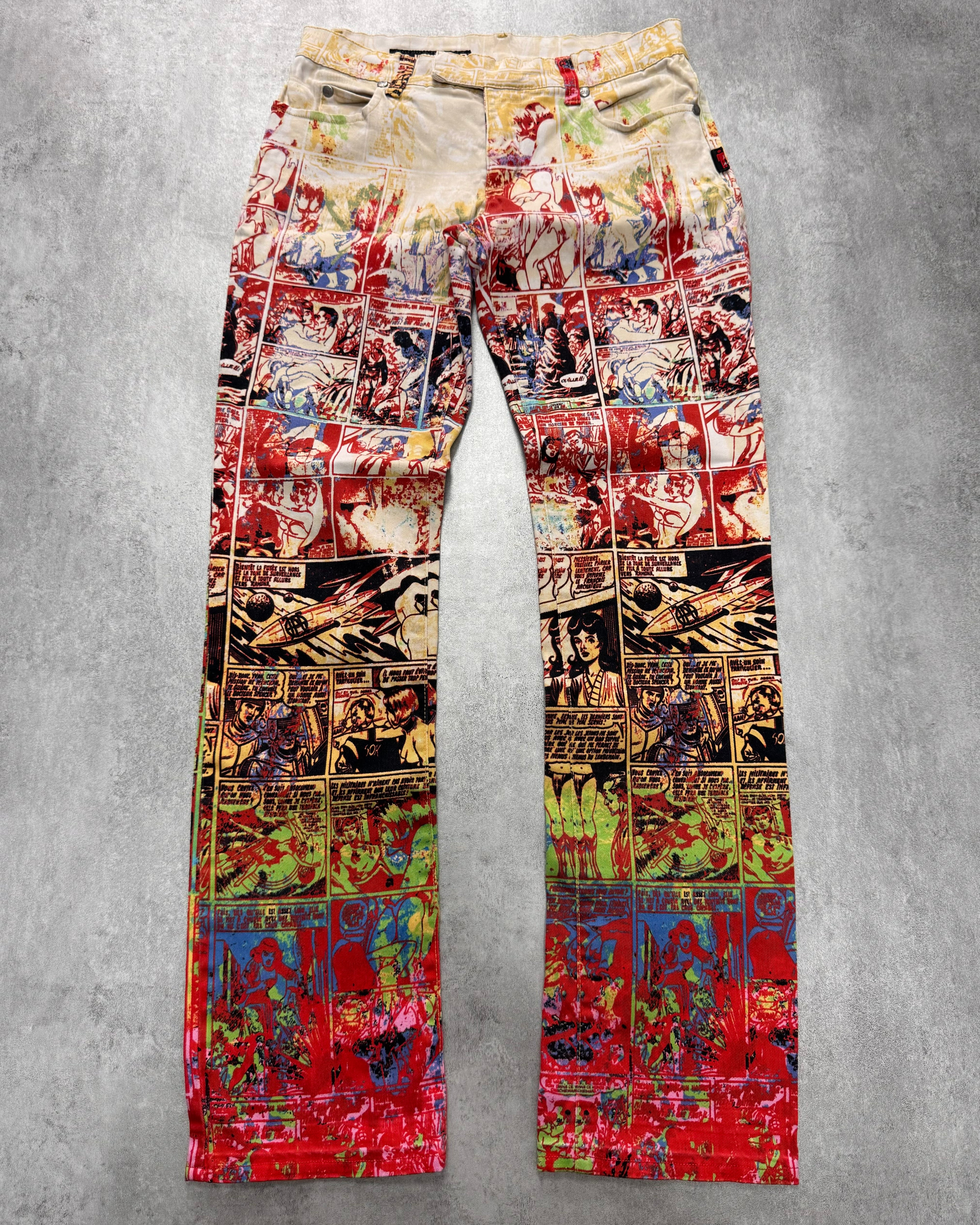 AW1995 Jean Paul Gaultier Erotic Comics Pants