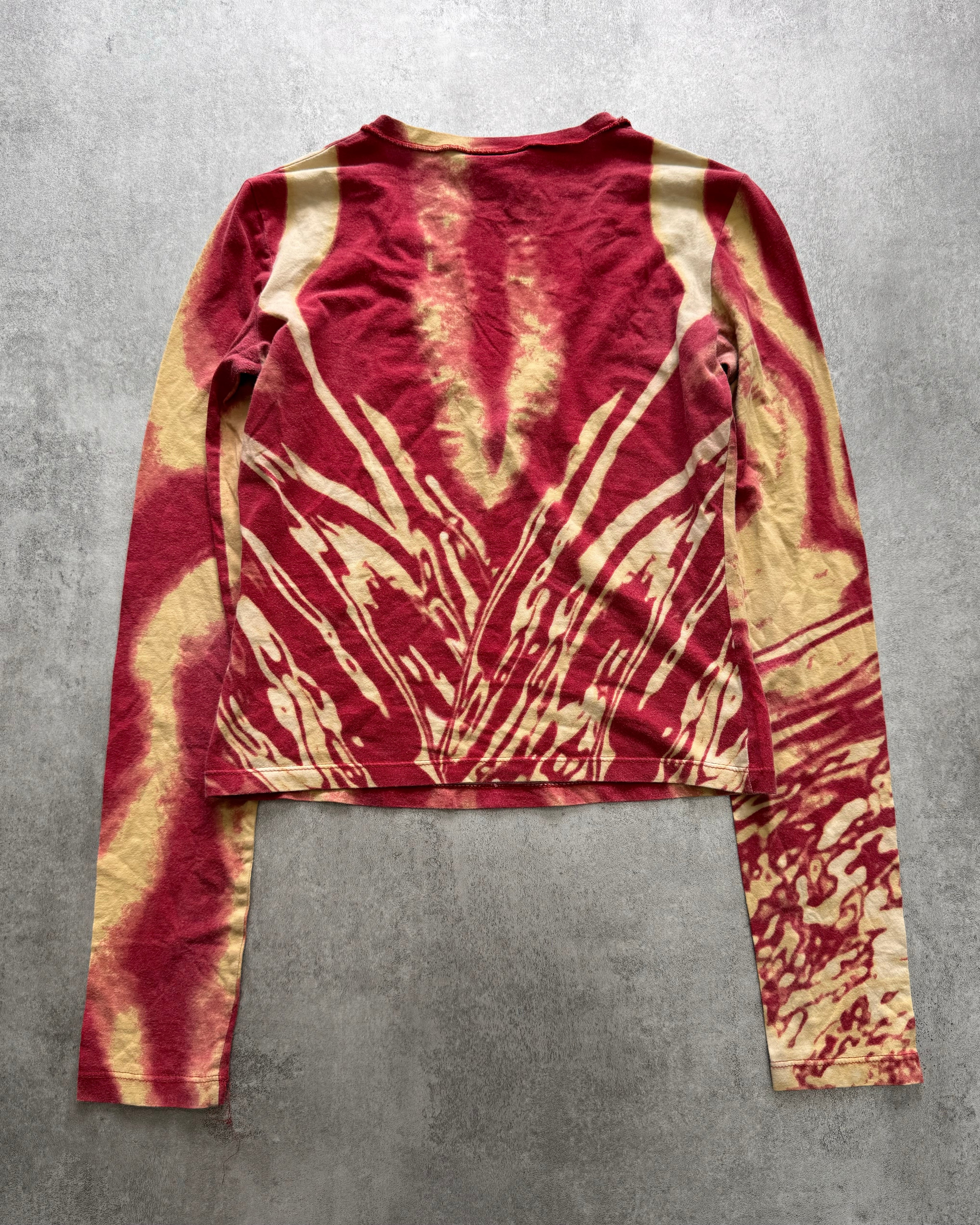 SS2002 Cavalli Zebra Hallucination Top