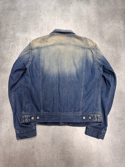 2000s Diesel Faded Blue Denim Jacket (XL)