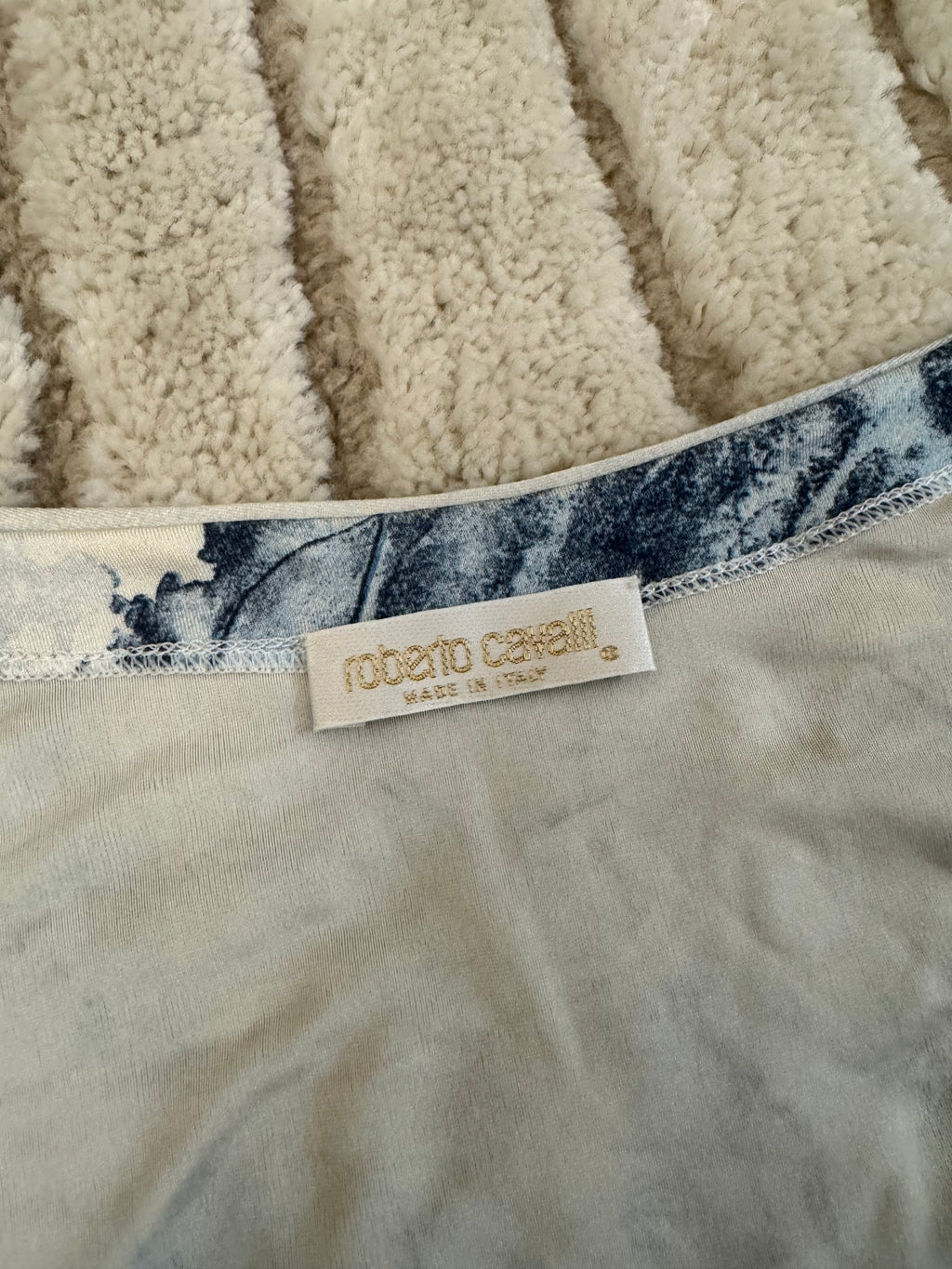 00s Cavalli アイスレイク メッシュ トップ (XS)