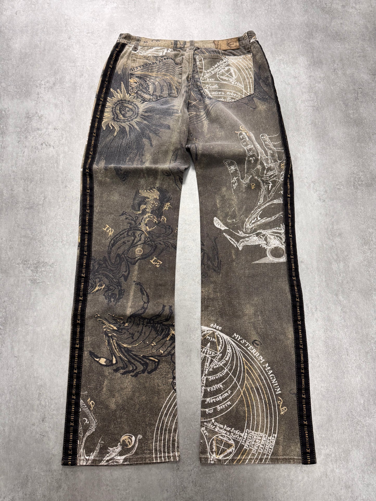 AW2003 Cavalli Astrology Resurrection Pants (S)