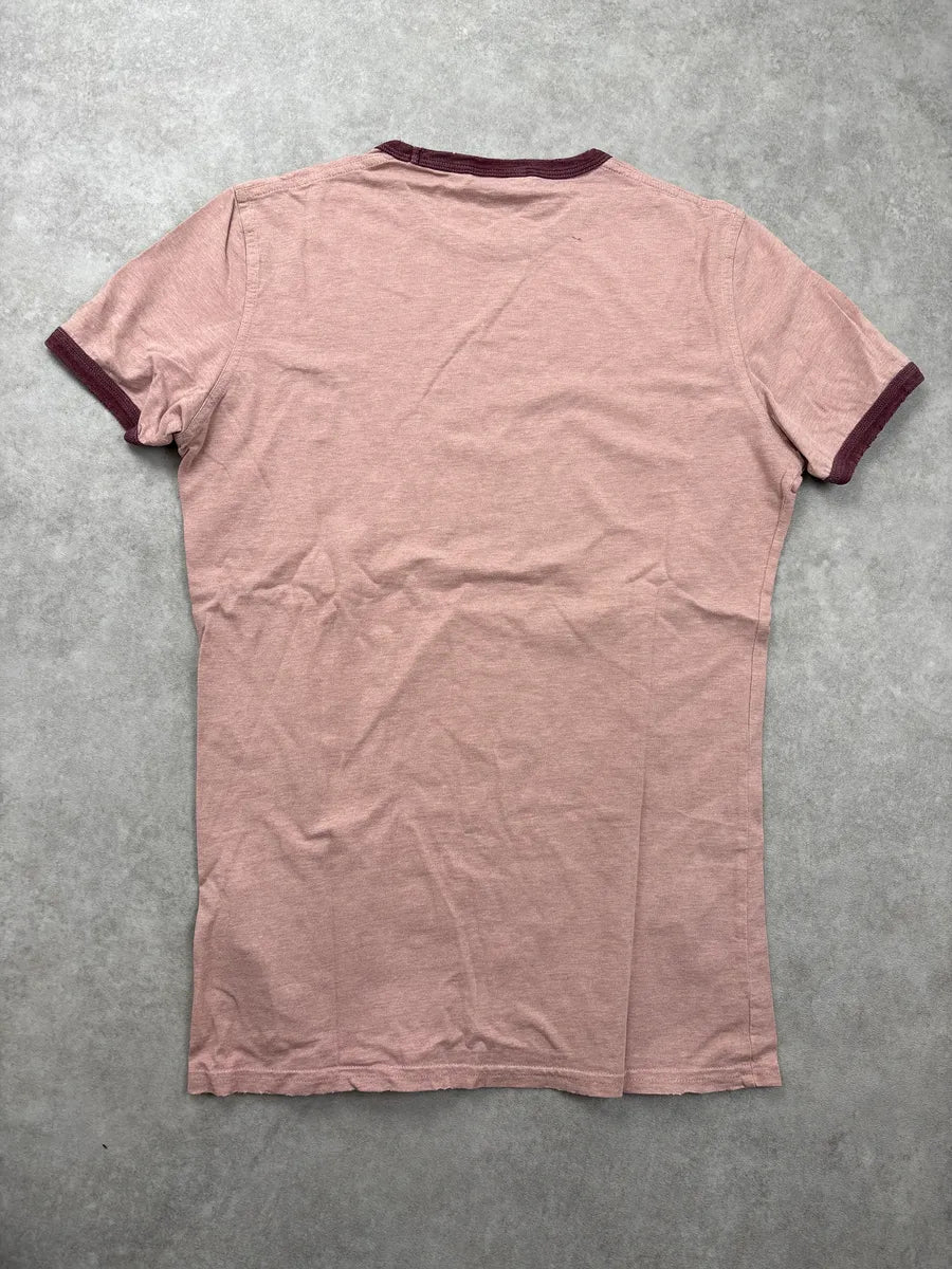FW2006 Dsquared2 Pink Moose Crest Ringer T-Shirt CIBWrrSf 5