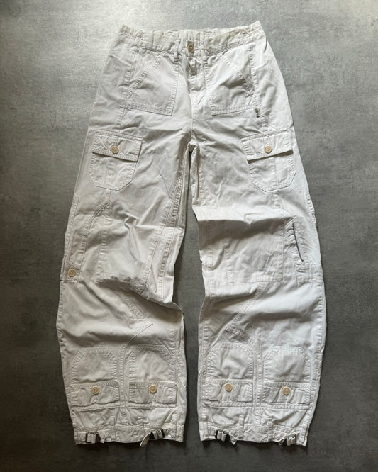Jean Paul Gaultier Wild Trompe L'oeil Pockets Cargo Pants (XS) - 1