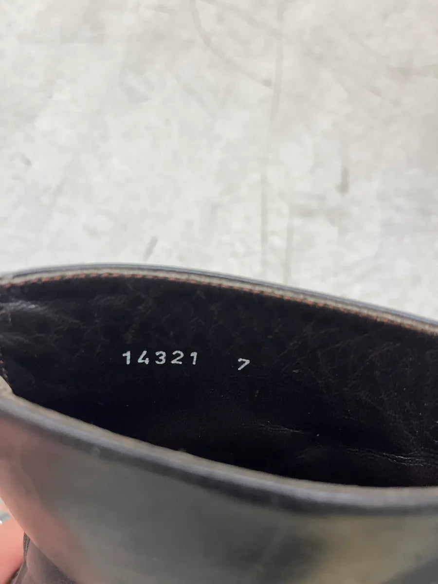 2000s Cesare Paciotti Buckle Strap Black Leather Boots CTNWpAYY 8