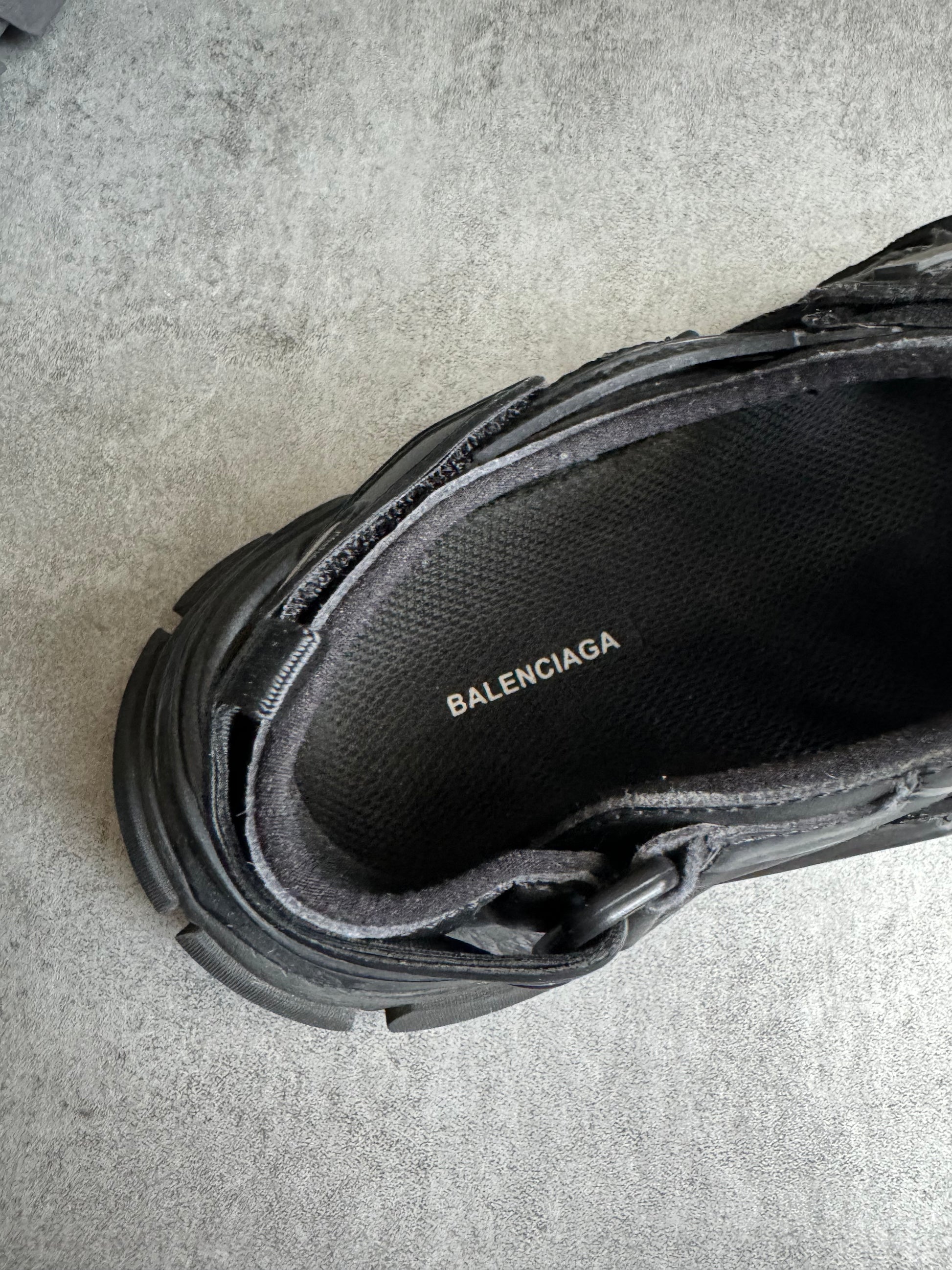 SS2020 Balenciaga Black Track Runner Slides (40) - 10