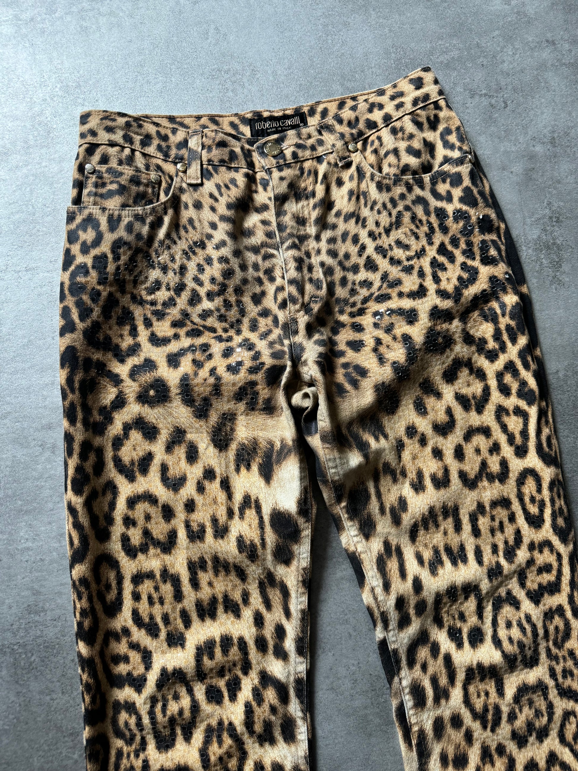 AW2000 Roberto Cavalli Jaguar Pants (S) - 8