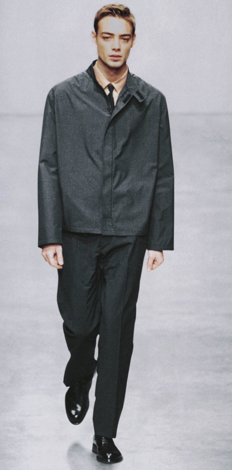 FW1998 Prada Grey Tailored Cozy Pants (L)