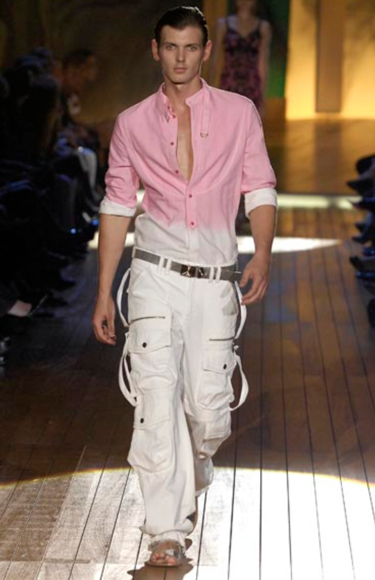 SS2008 Just Cavalli 工装束缚工装裤 (L)