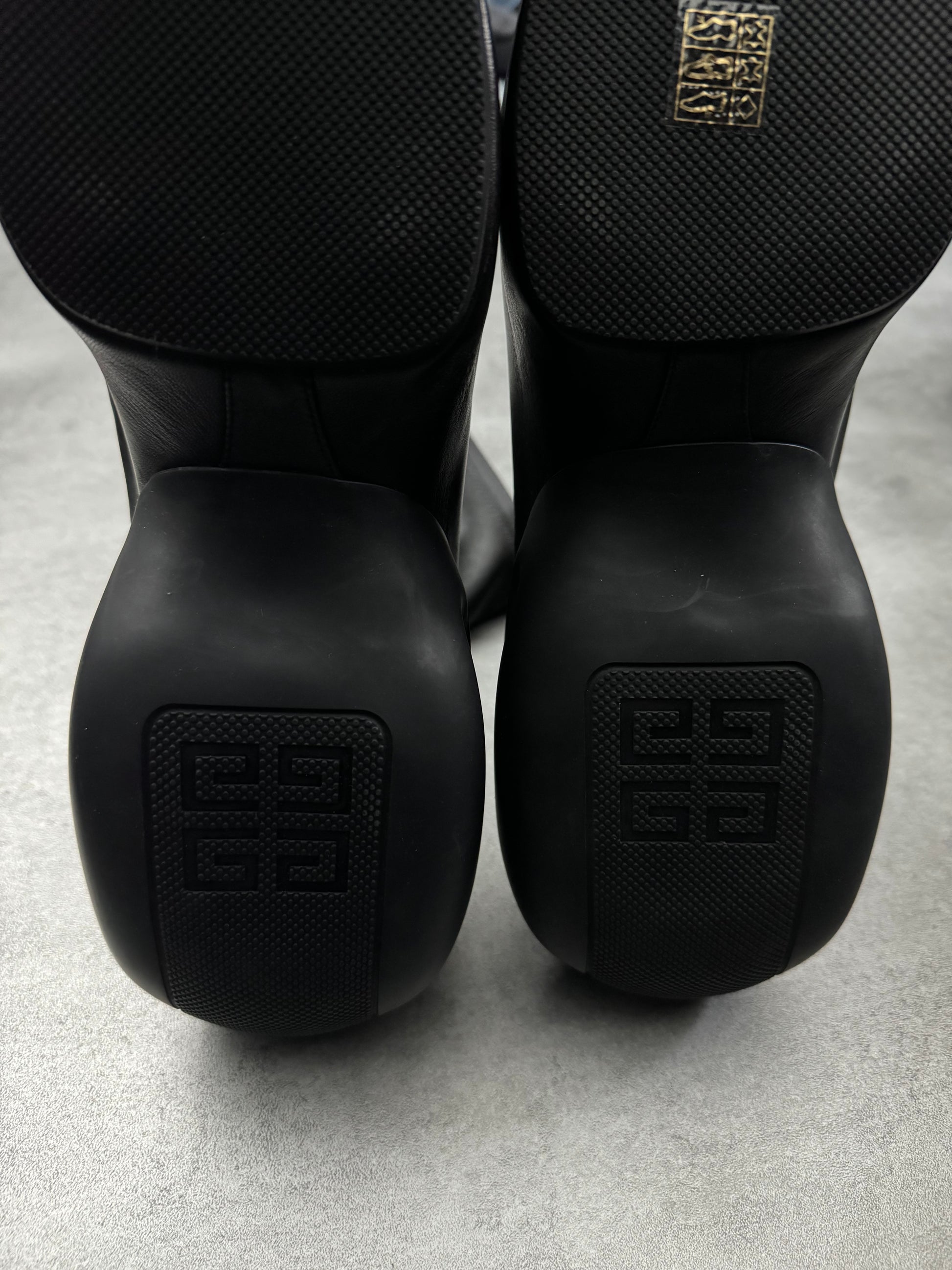 SS2023 Givenchy G Clog Black Lambskin Ankle Boots (45) - 7