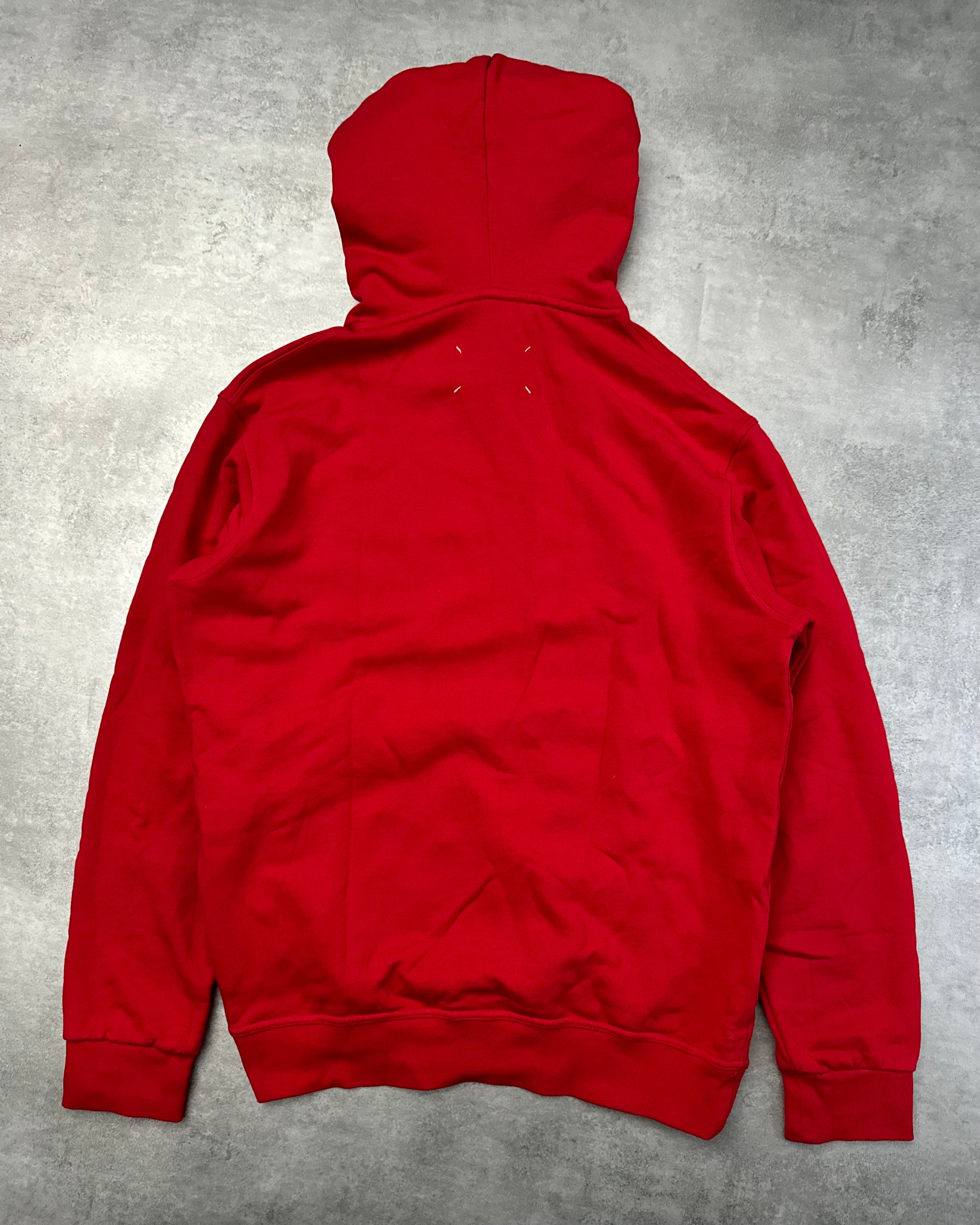 SS2018 Maison Margiela Red Signature Stereotype Hoodie  (M) - 3