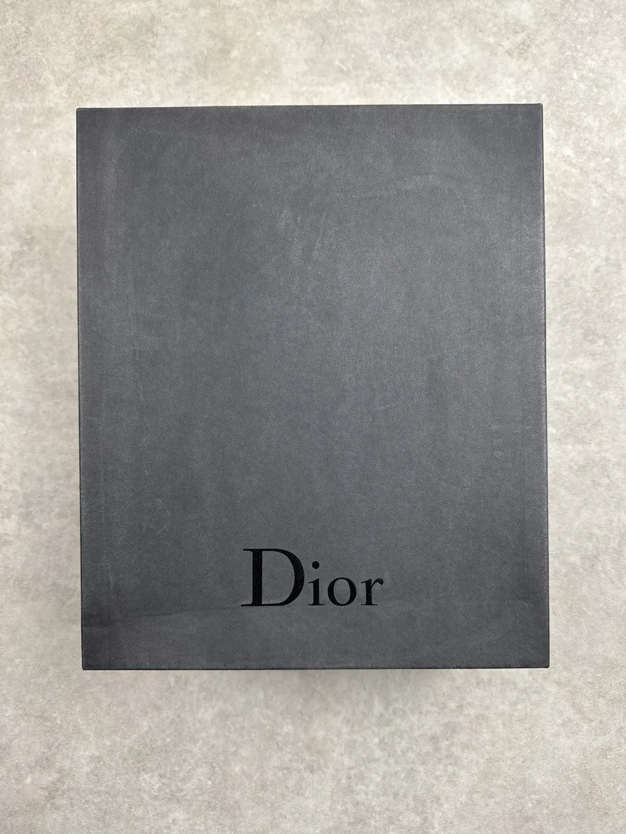 Dior Dark Brown Leather Eroded Goodyear Chelsea Boots ChiJJqkf 11