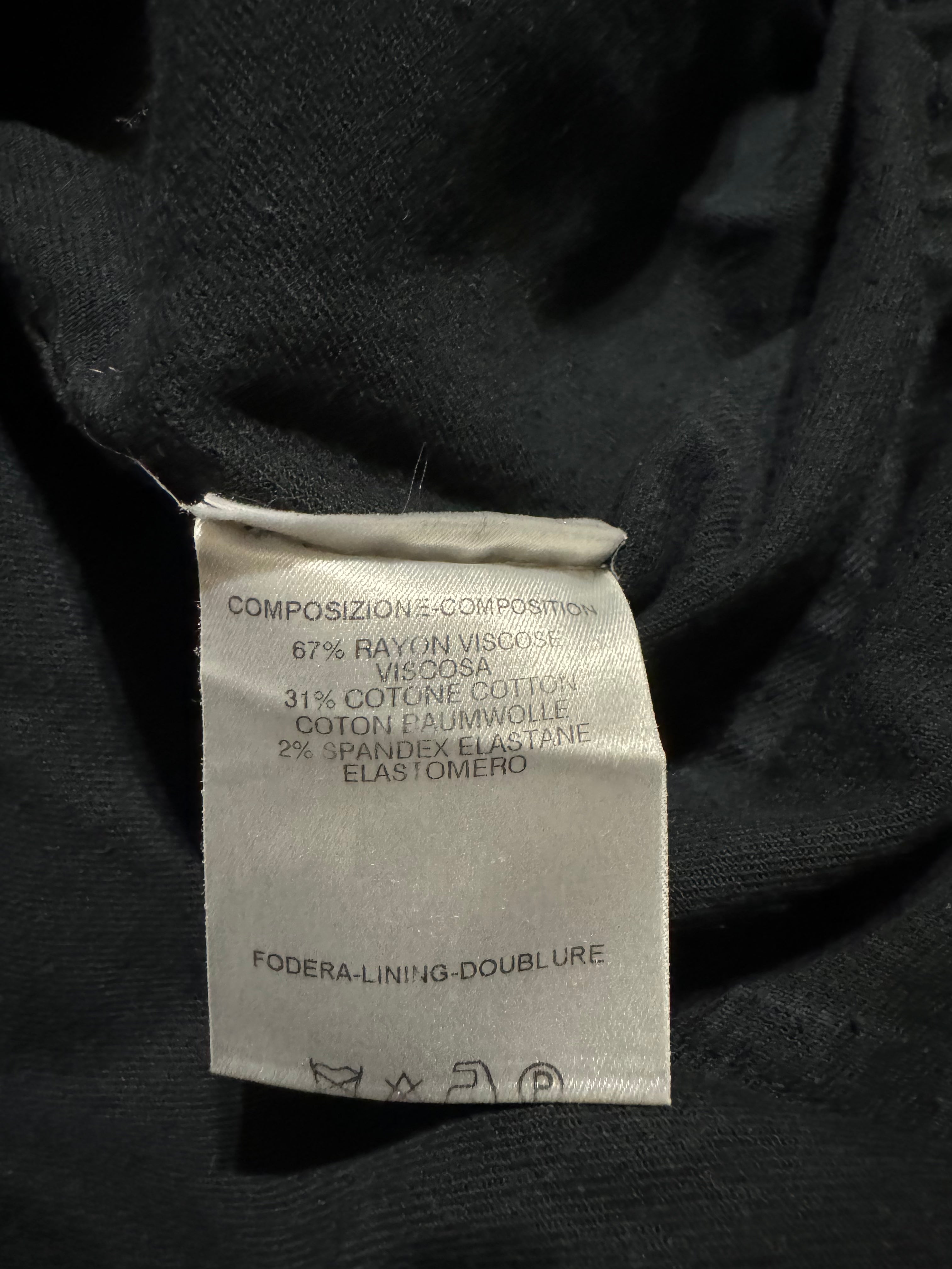 SS2003 Balenciaga Black Italian Shirt (XS/S) - 7
