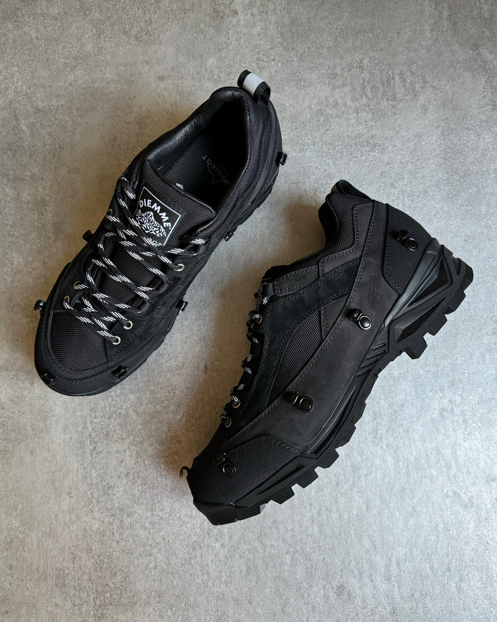 Y/ Project x Diemme Black Grappa Hiker Shoes (42) - 8
