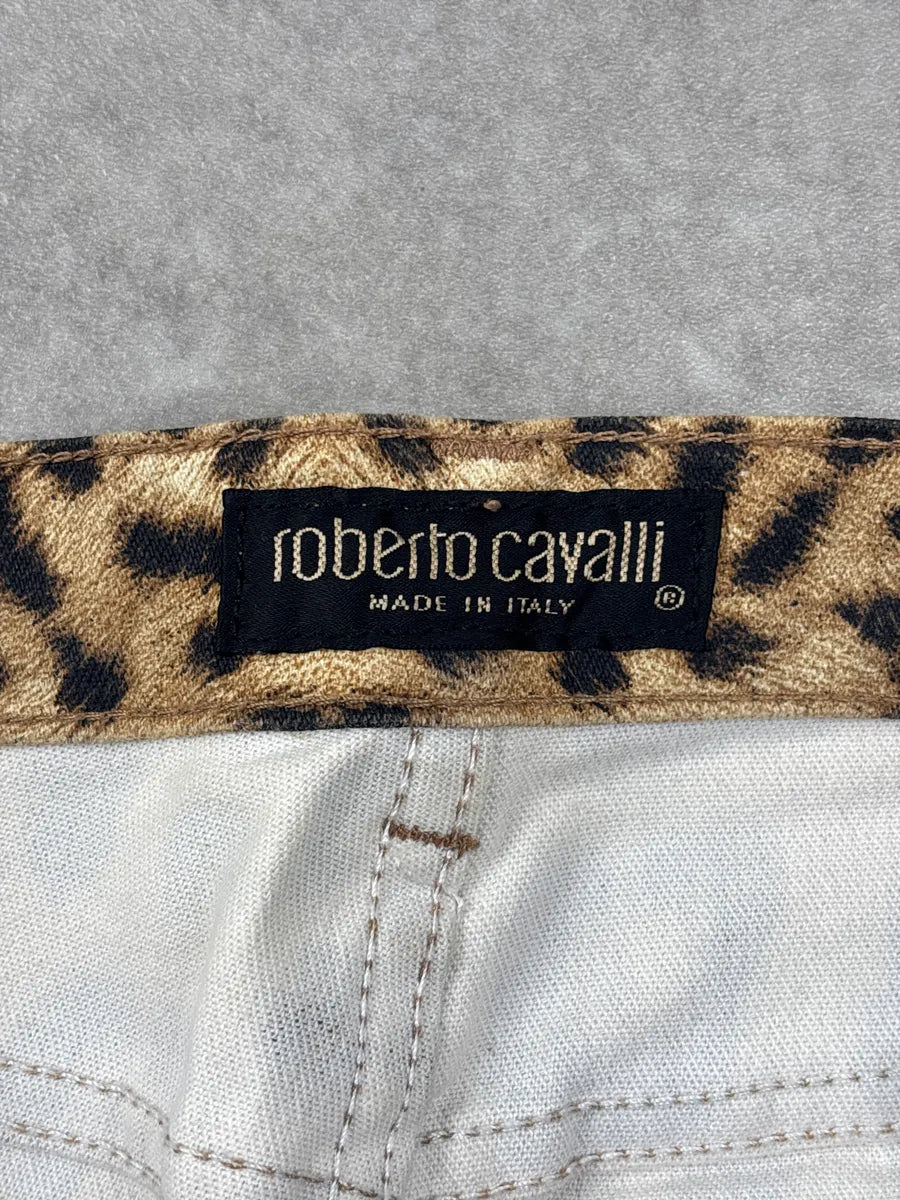2000s Roberto Cavalli Leopard Sequins Pants CsBiBdcT 12