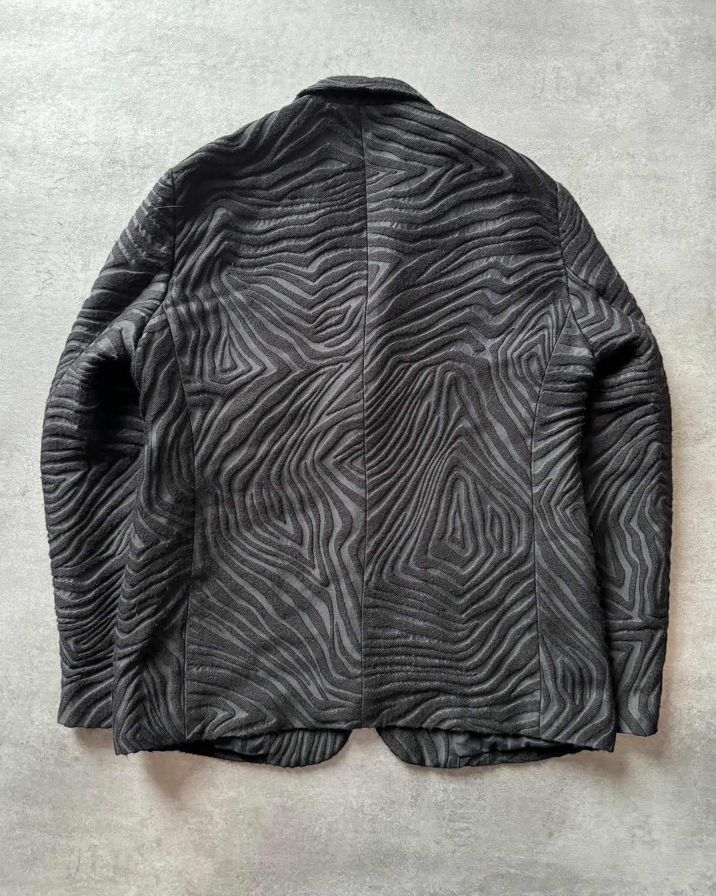 AW2019 Emporio Armani Psychadelic Brut 3D Blazer  (L) - 2