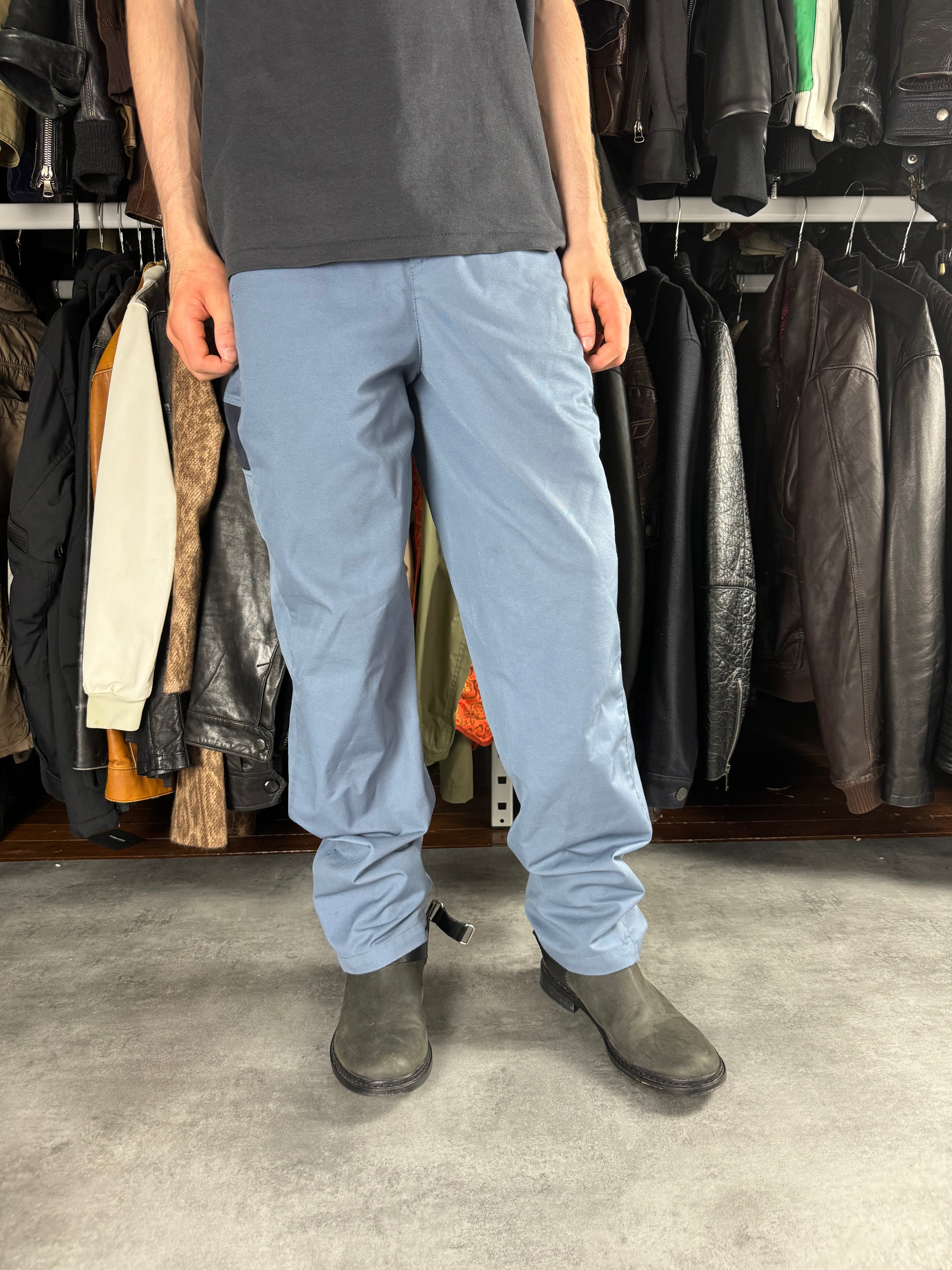 Affix Affxwrks Onsite Blue Worker Pants by Kiko Kostadinov (M) - 10