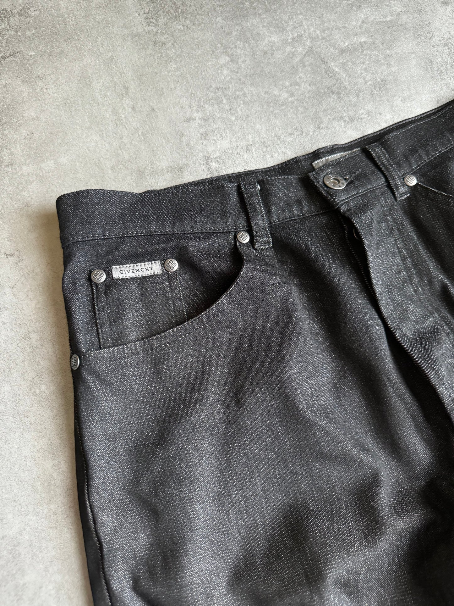 1990s Givenchy Obscure Shadow Relaxed Pants (M) - 6