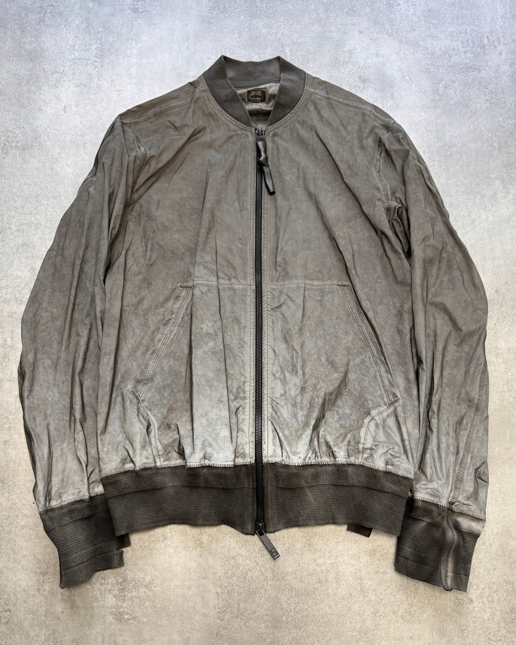Isaac Sellam Reflective Light Bomber Jacket