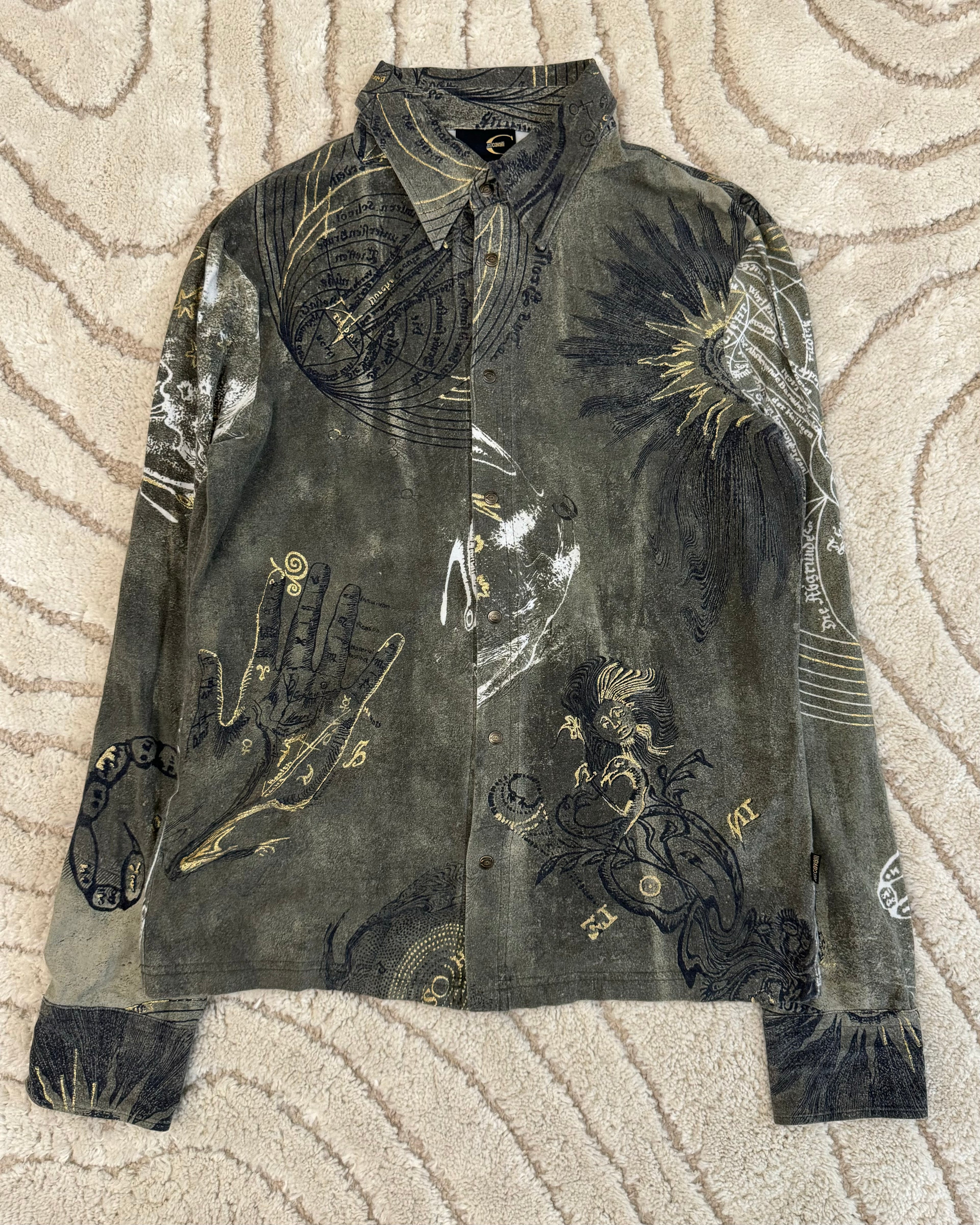 AW2003 Cavalli Astrology Resurrection Shirt (M)